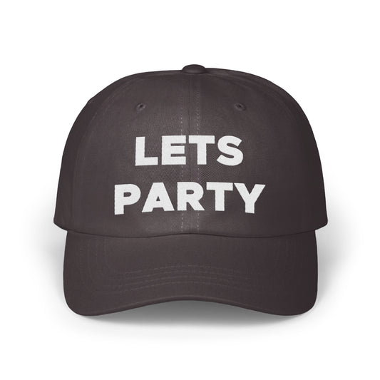 LETS PARTY Graphic Design Hat product