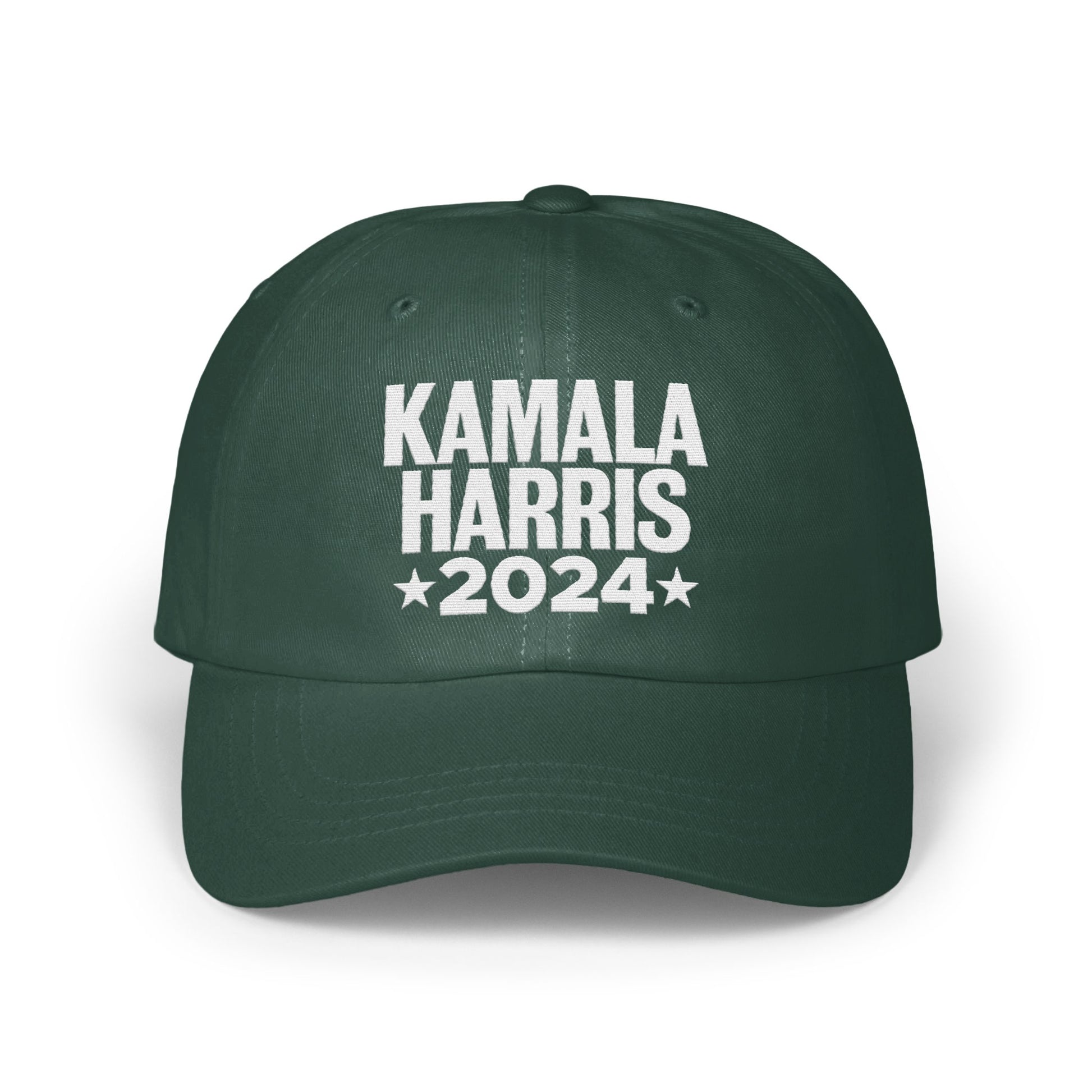 Kamala Harris 2024 Green Adjustable Hat product