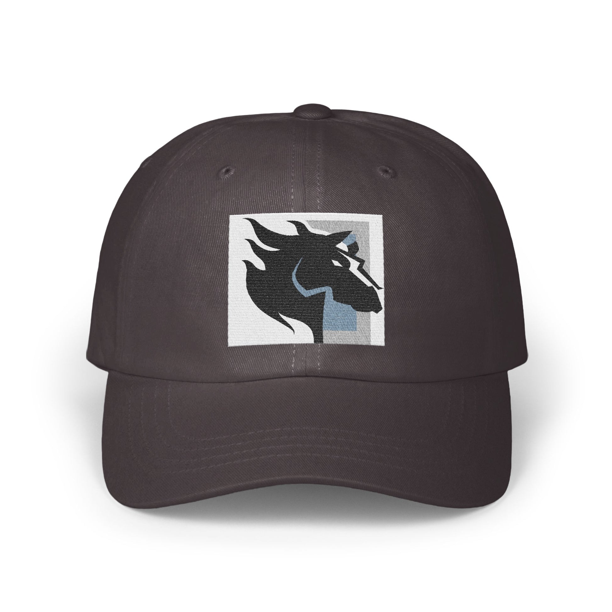 Black Hat With Stylish Horse Logo Baseball Cap Product