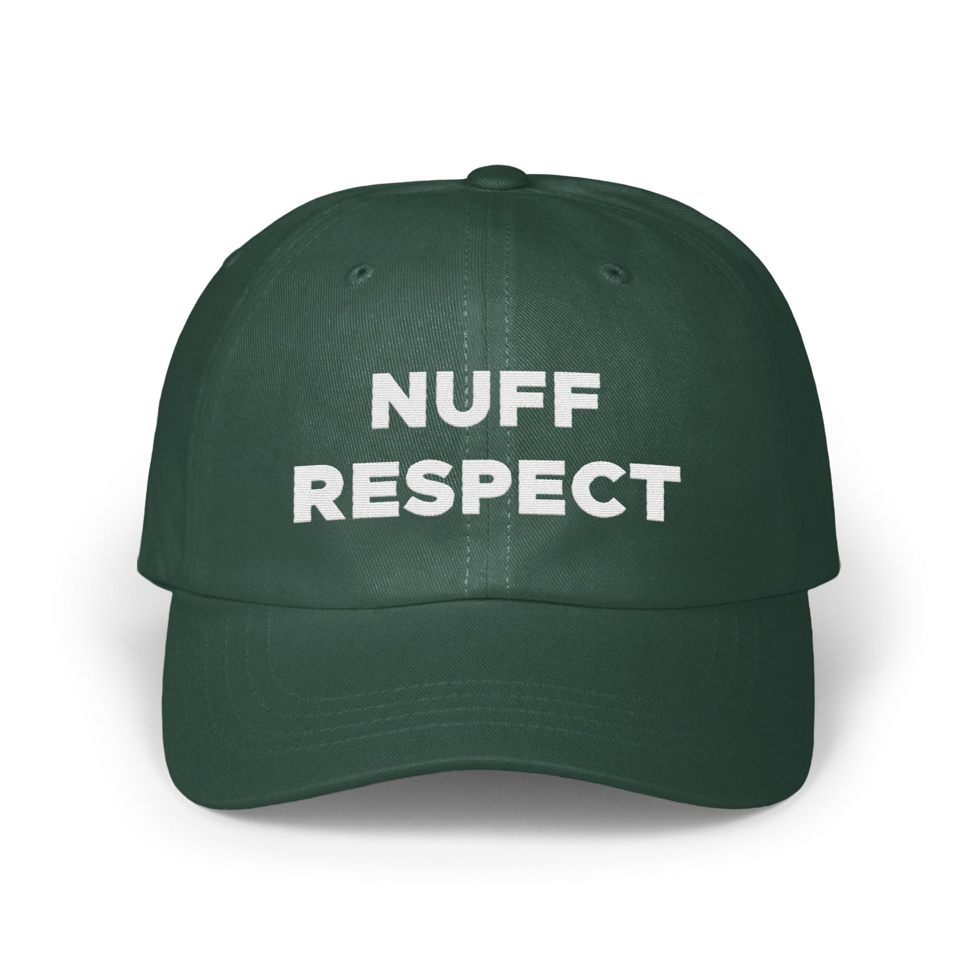 Nuff Respect Text Design on Classic Baseball Cap product