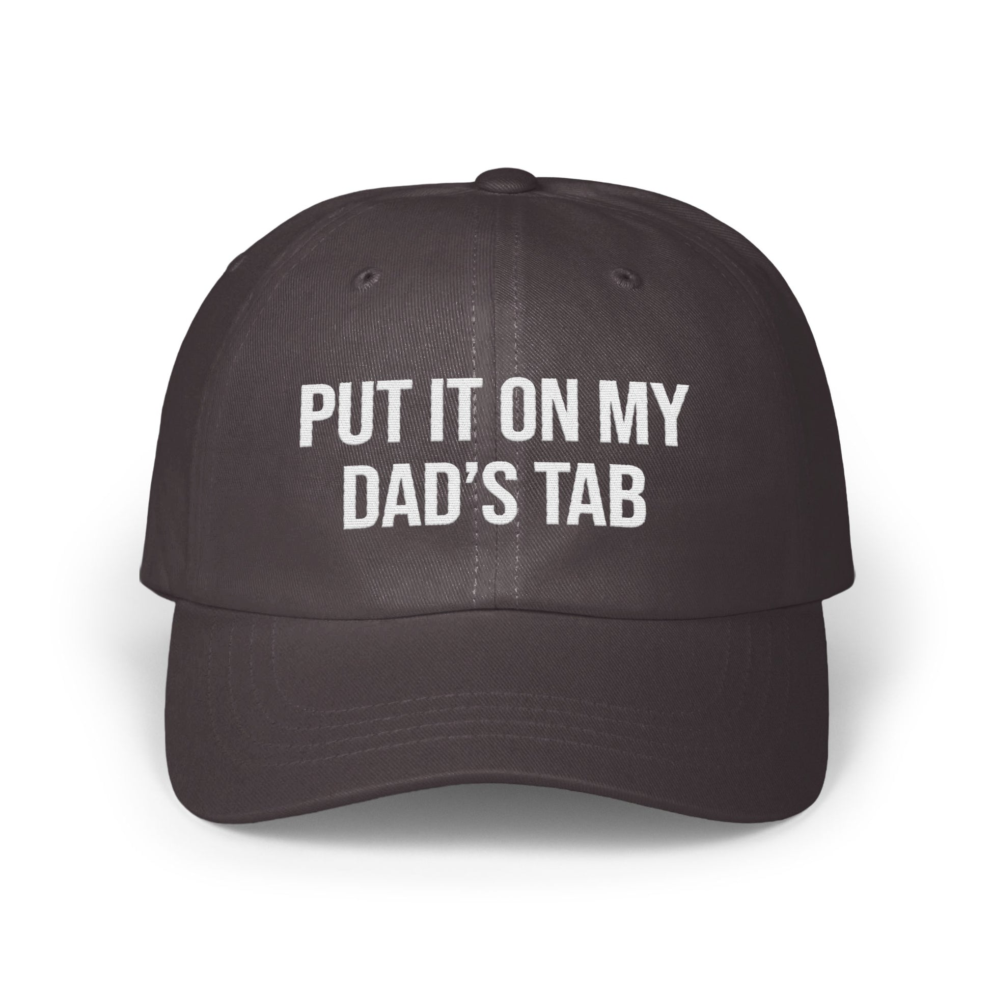 Put It On My Dad's Tab Funny Saying Hat product