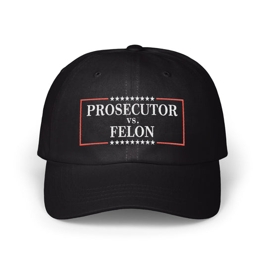 Prosecutor vs Felon Graphic Black Hat product