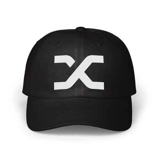 Modern Stylish Black Cap with Unique Logo Hat product