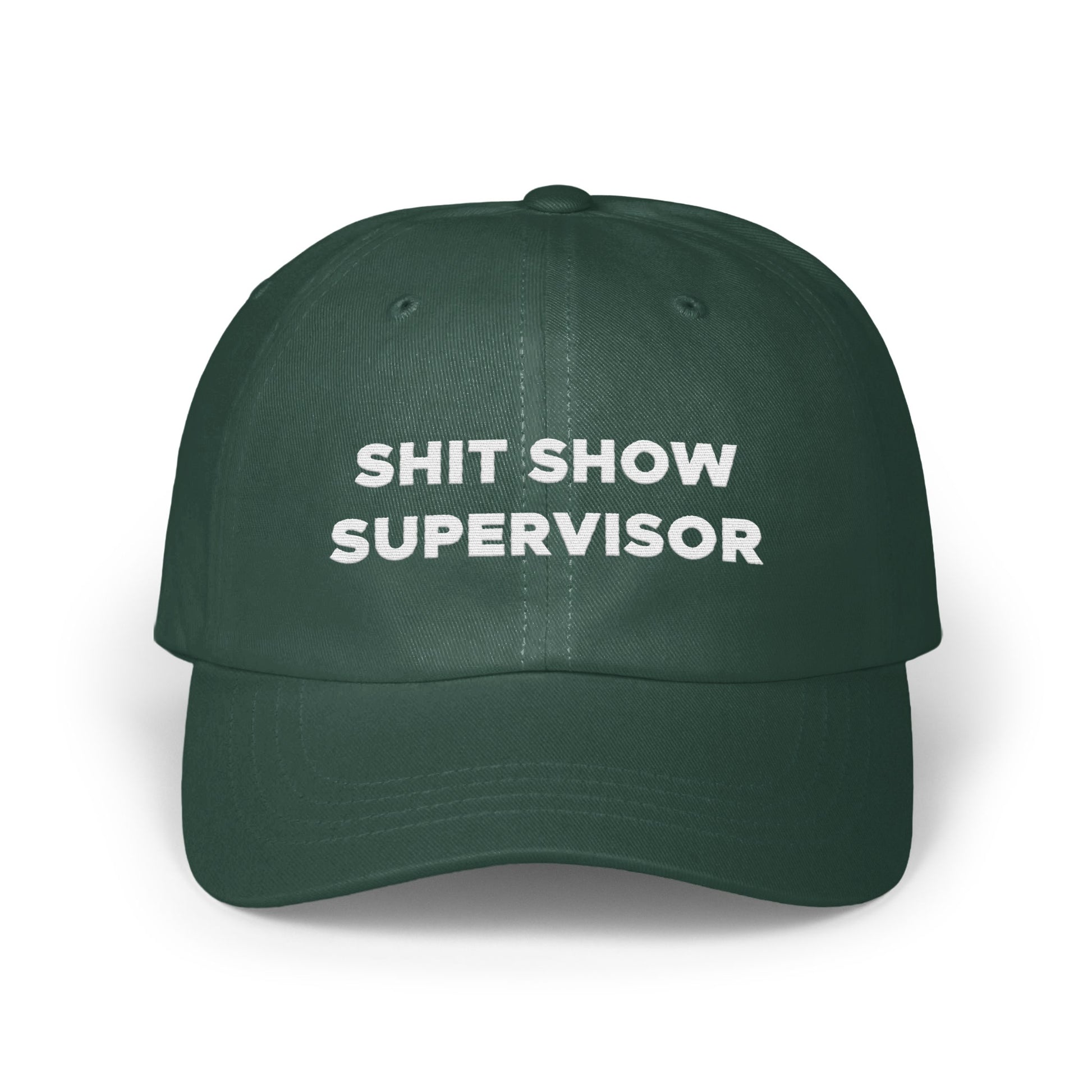 Shit Show Supervisor Embroidered Baseball Cap product type