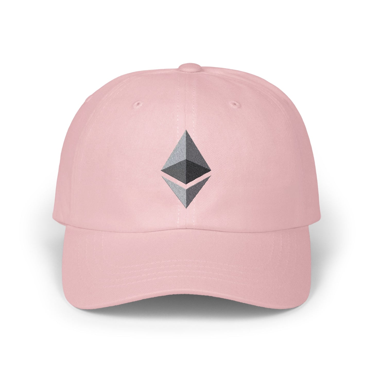 Stylish Pink Cap with Geometric Print Hat product