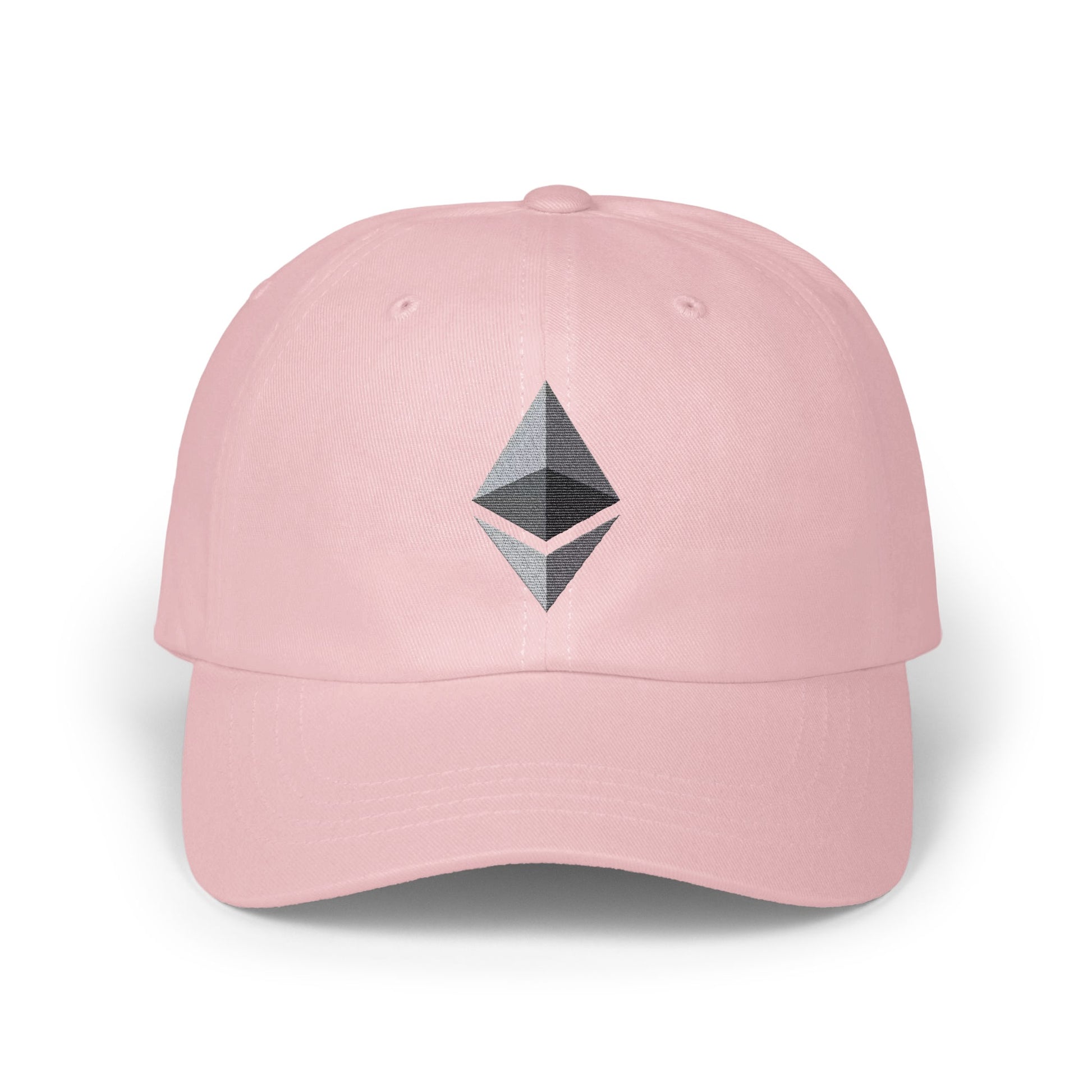 Stylish Pink Cap with Geometric Print Hat product