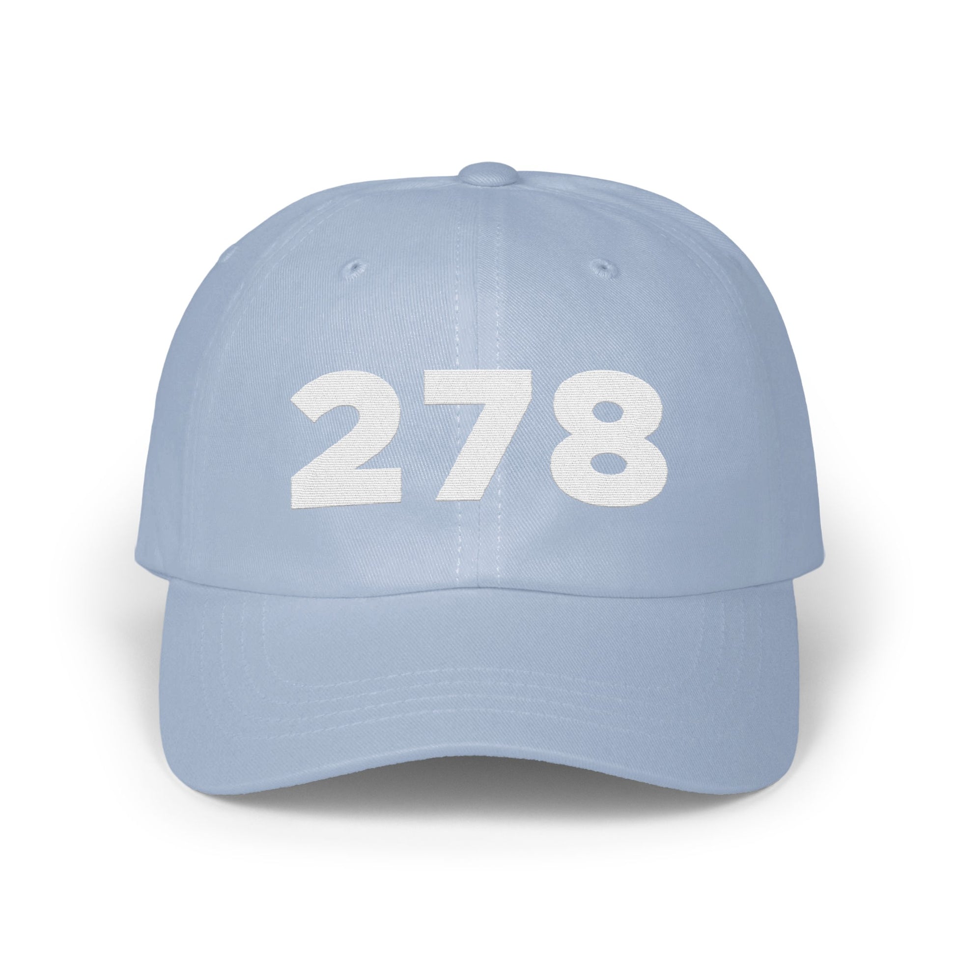 Light Blue Hat Featuring Bold 278 Number product type