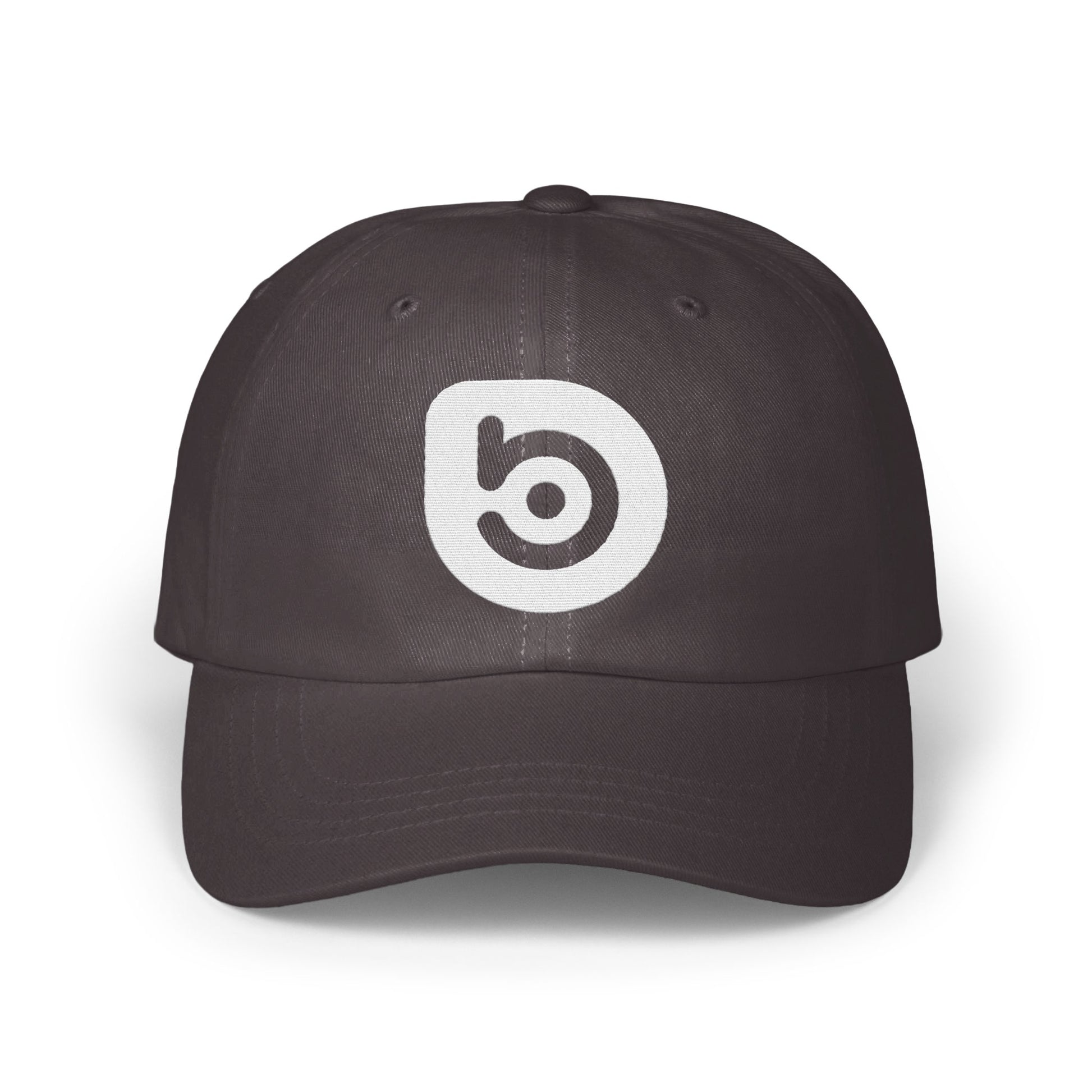 Sleek Black Hat with Embroidered Logo Design Hat product
