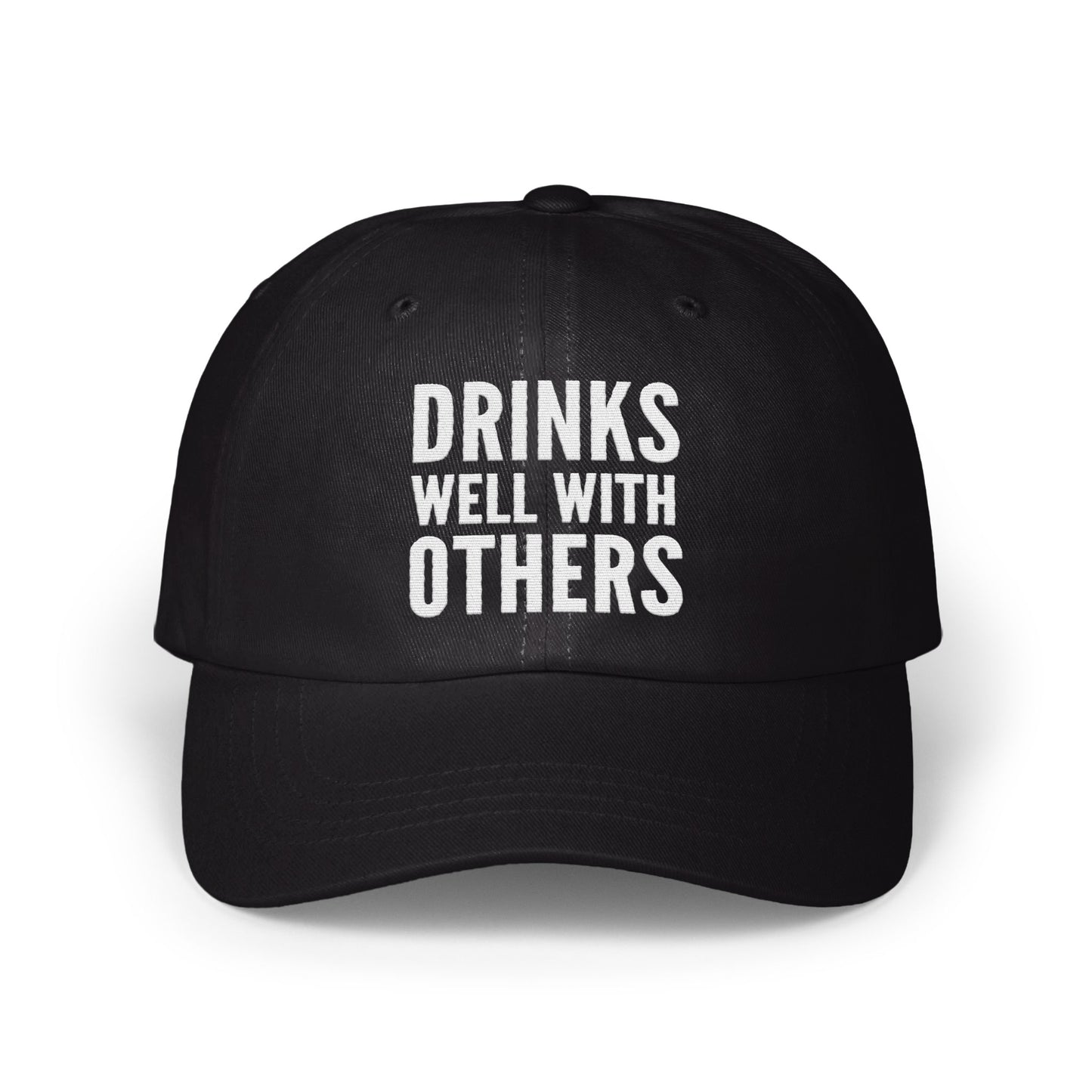 Drinks Well With Others Baseball Hat product type