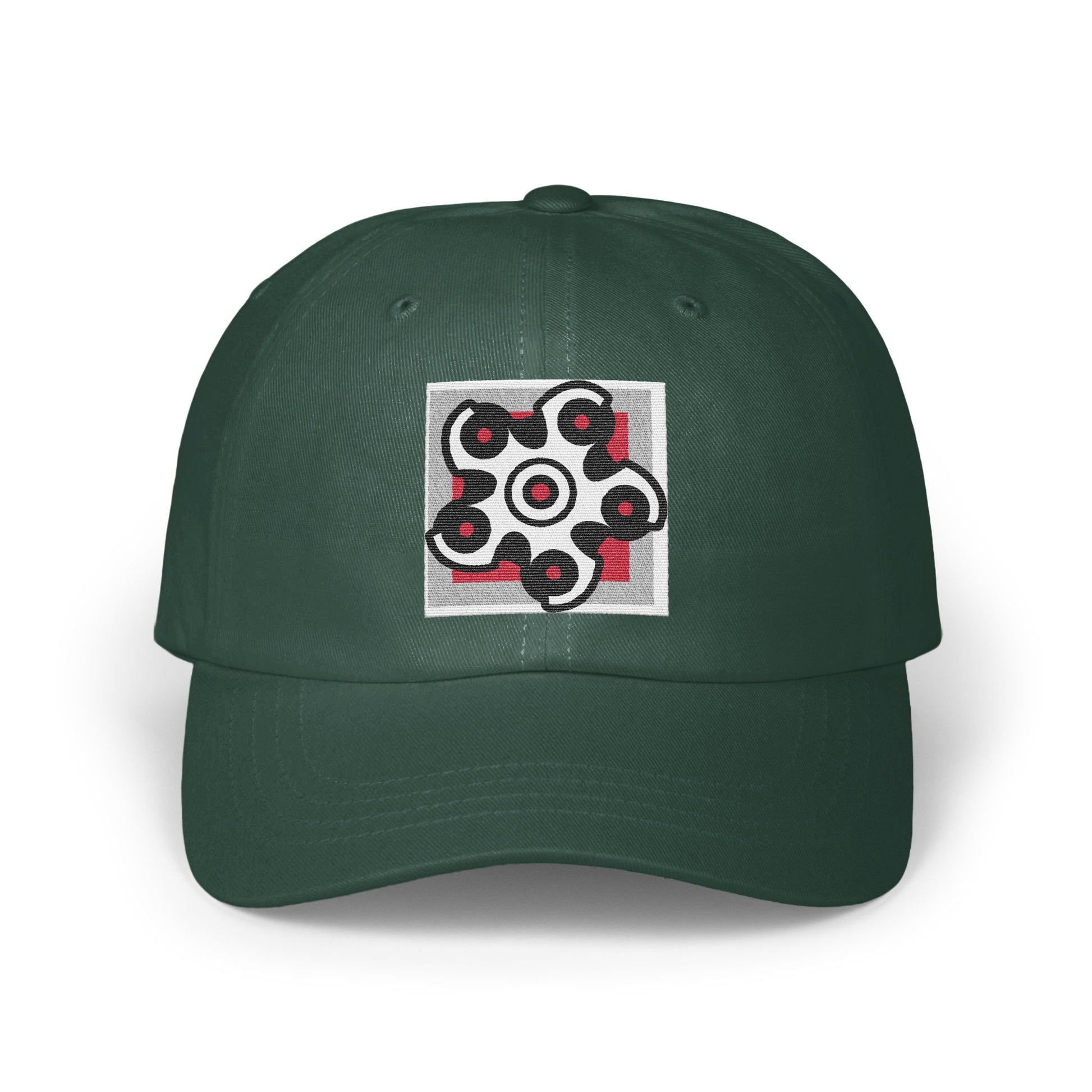 Embroidered Pattern Green Adjustable Baseball Cap product