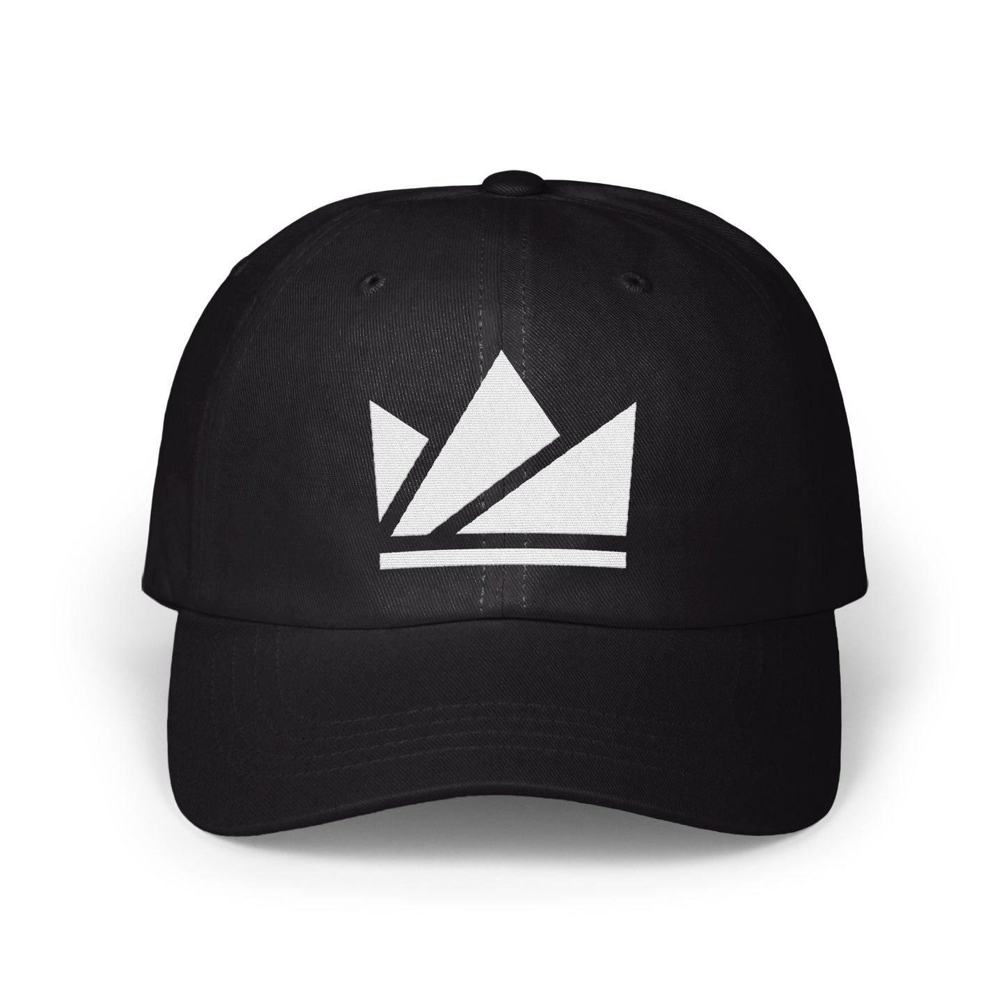 Unique Black Cap with Bold Geometric Design product
