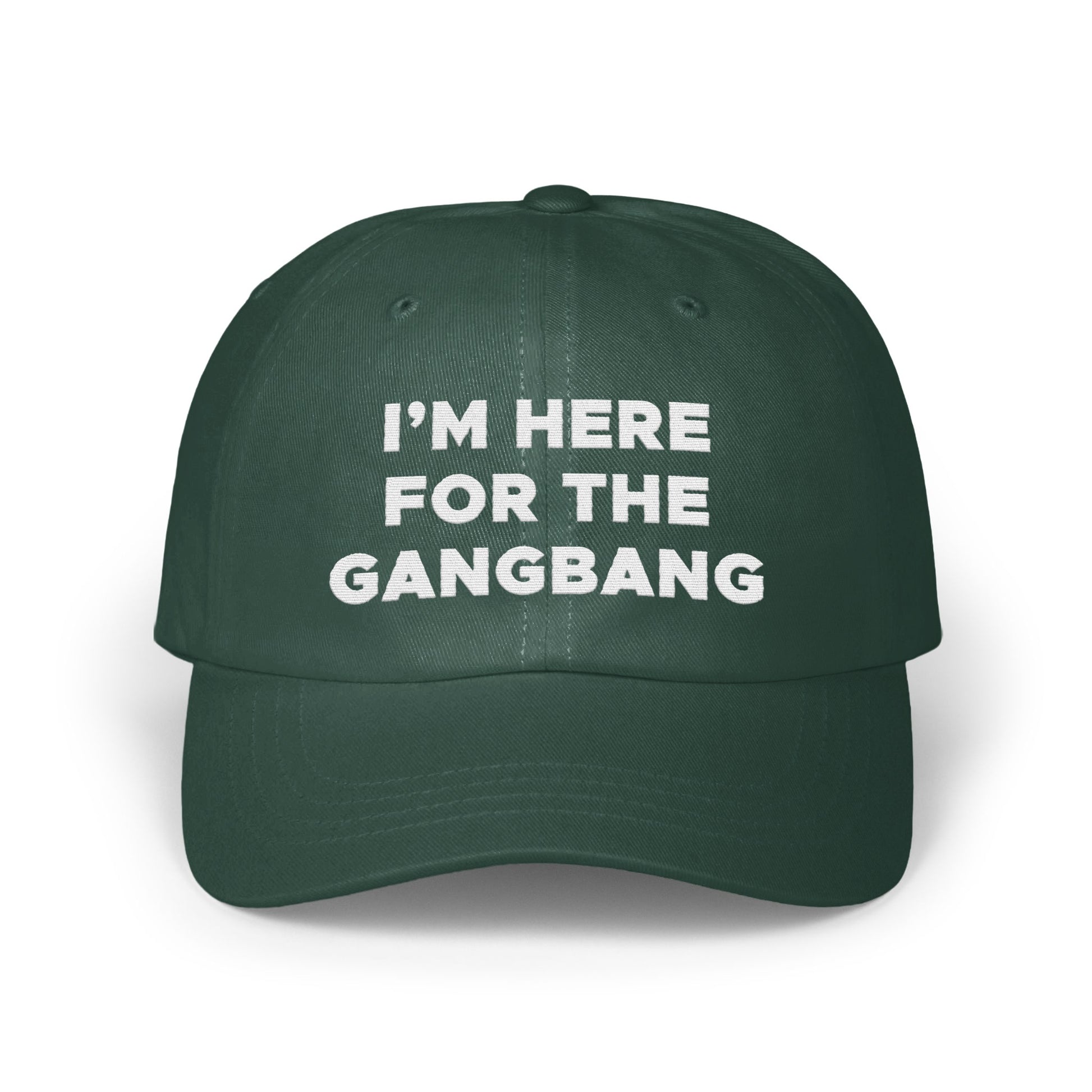 I'm Here For The Gangbang Printed Cap product