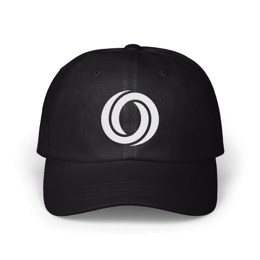 Black Baseball Cap with Circular Logo product