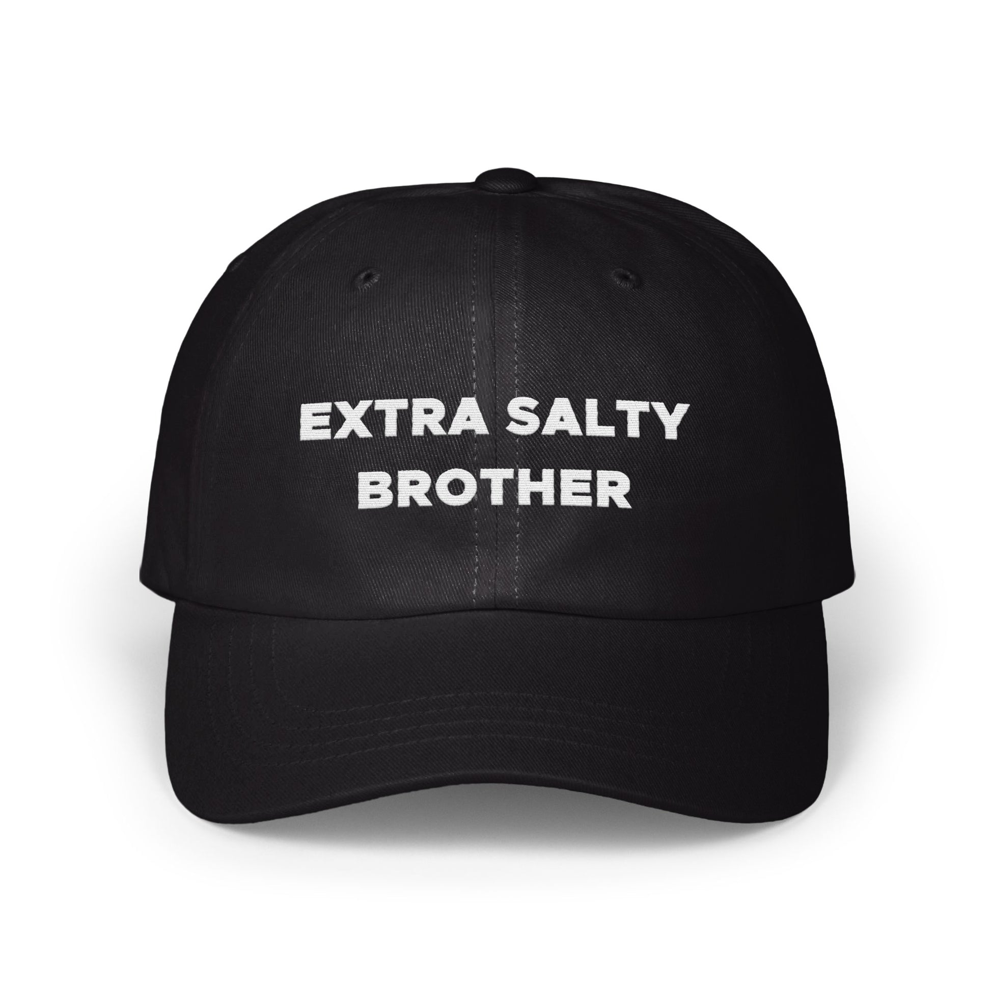 Extra Salty Brother Black Baseball Cap product