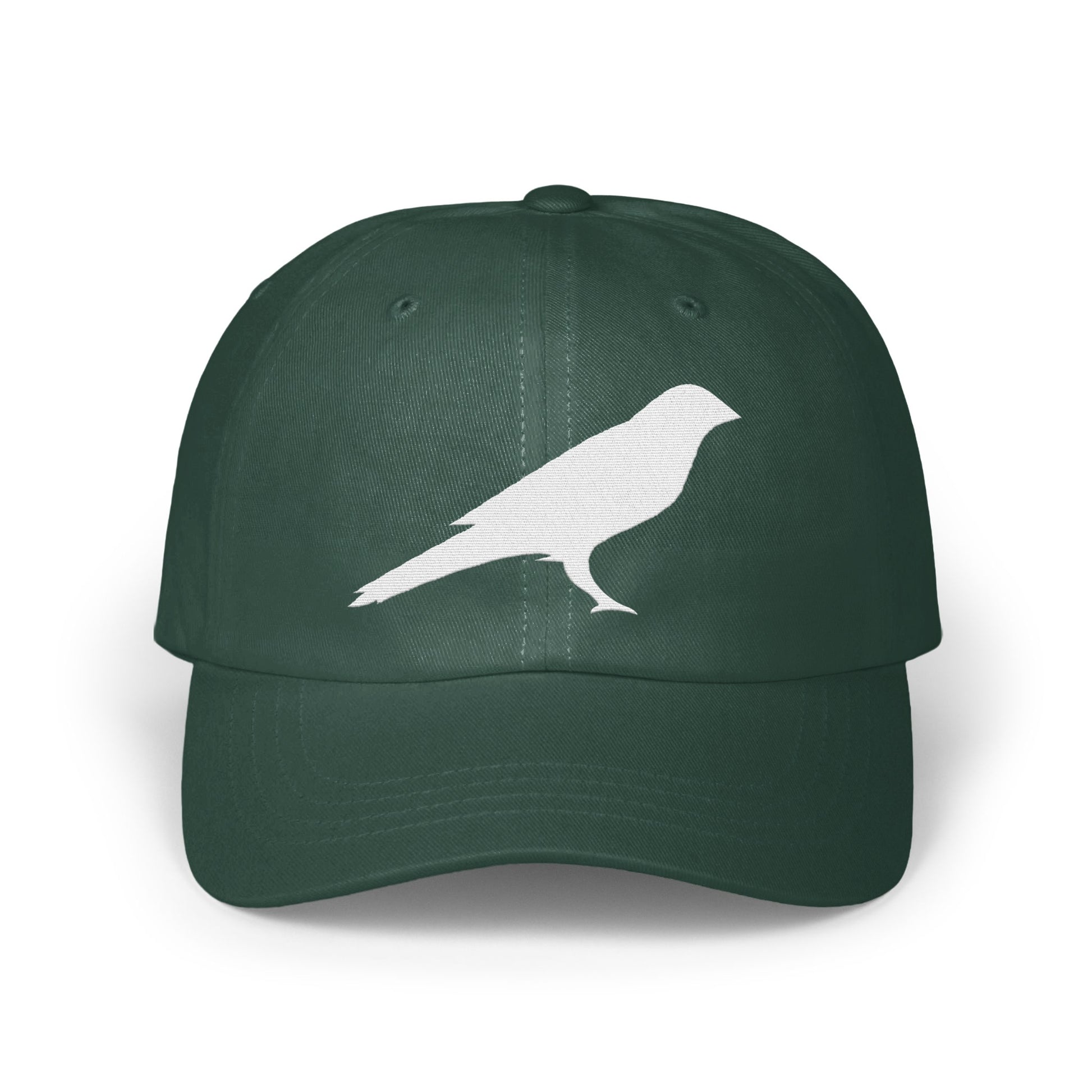 Stylish Green Cap with Classic Bird Design Hat Product