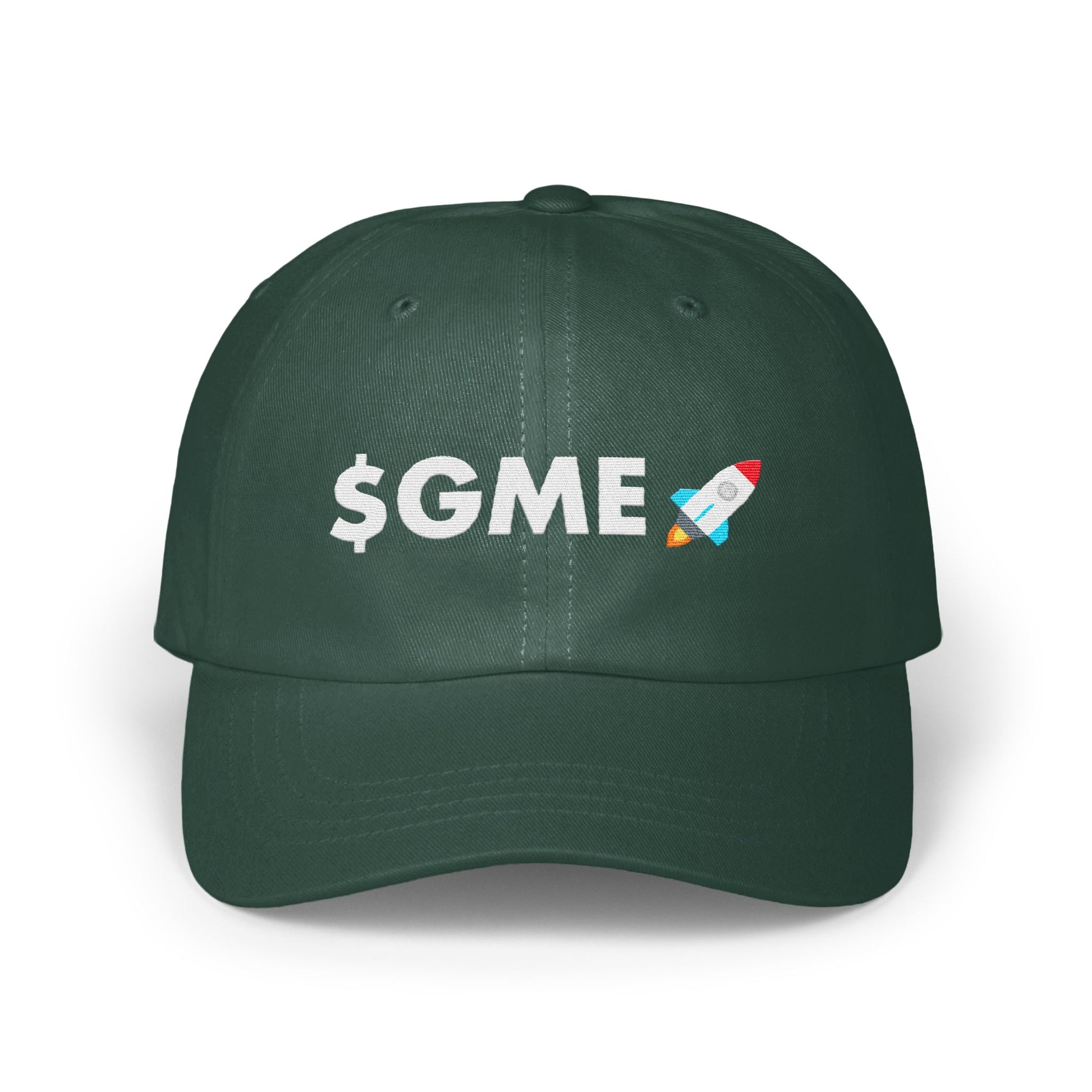 GME Rocket Embroidered Message Cap Stylish Hat product type