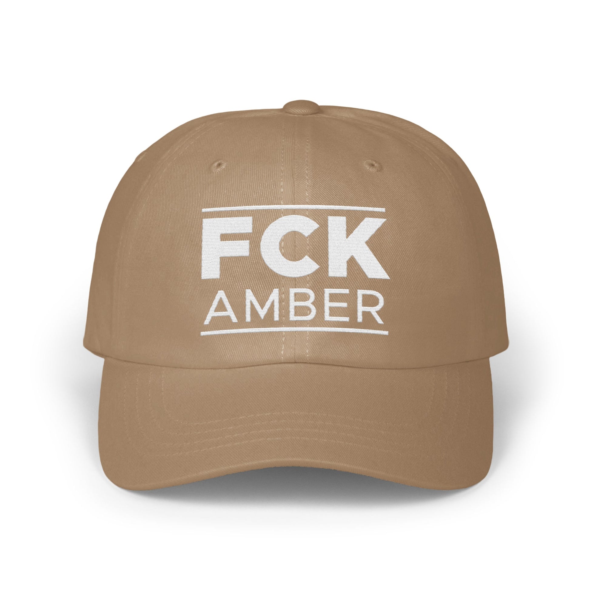FCK Amber Statement Brown Baseball Cap Product