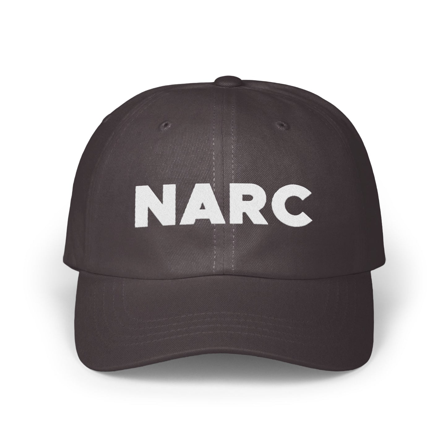 Bold Statement NARC Black Baseball Cap product type