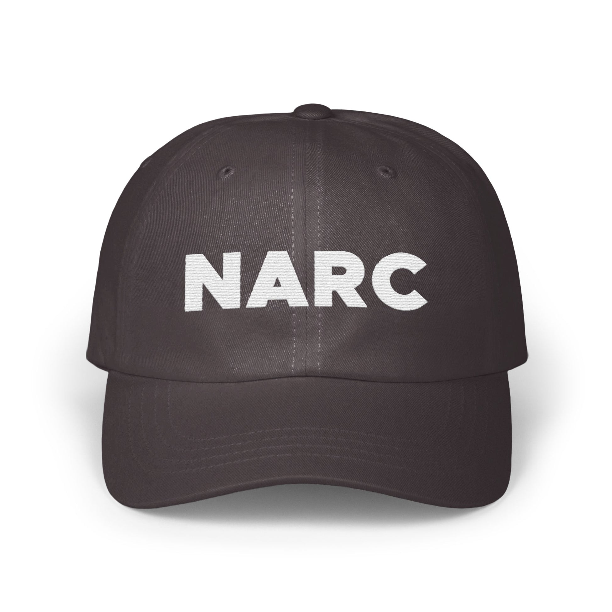 Bold Statement NARC Black Baseball Cap product type