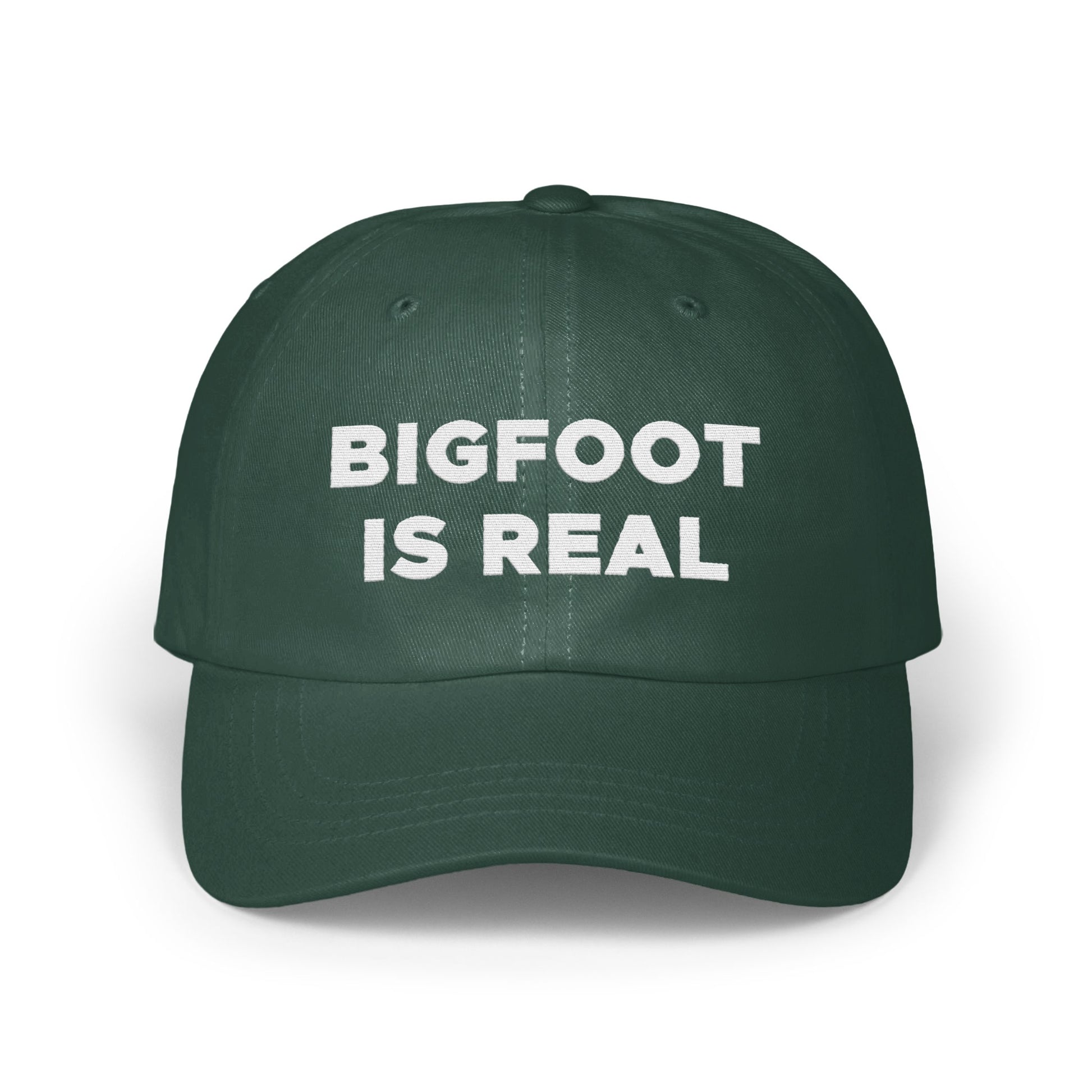 Bigfoot Is Real Statement Cap Embroidered Hat product