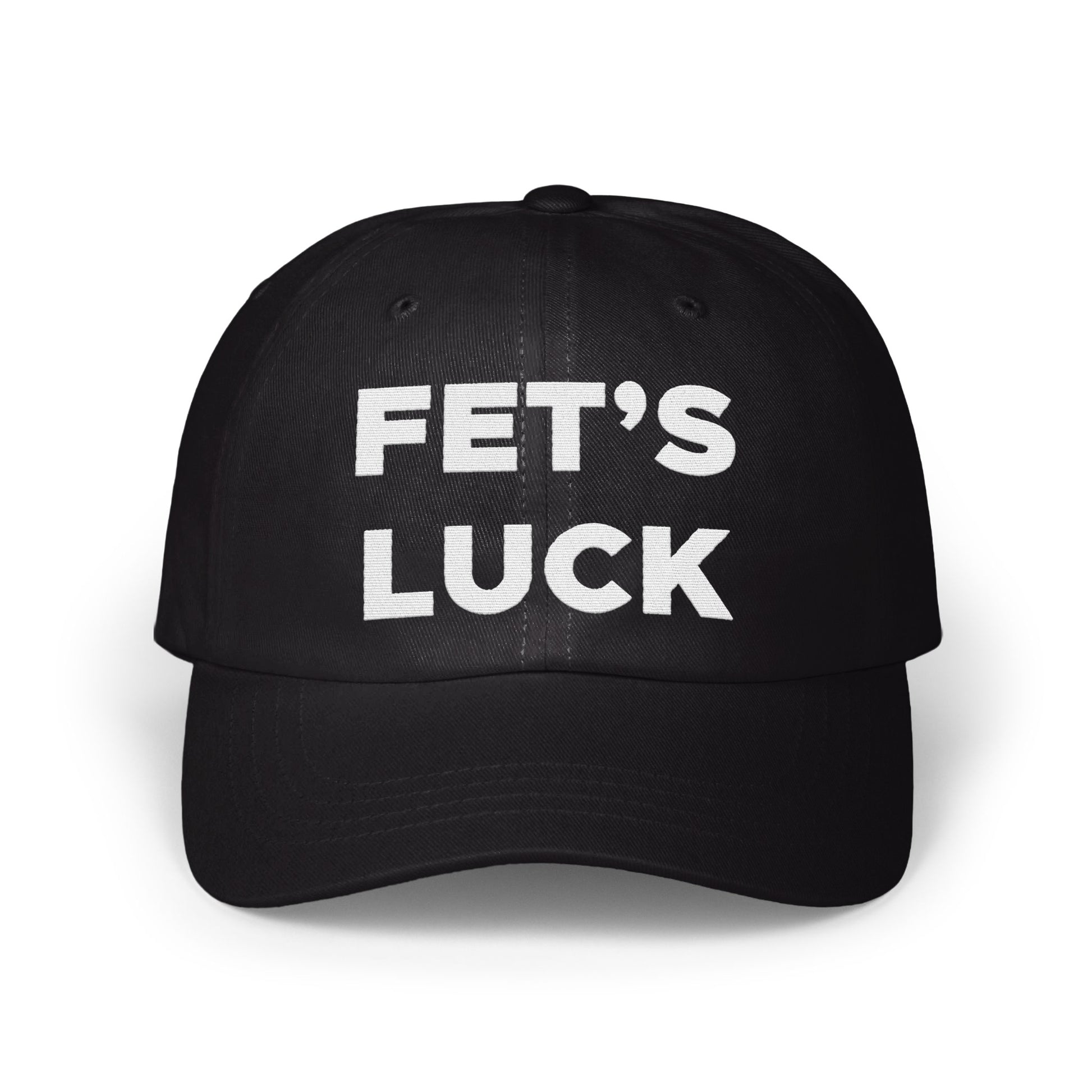 FET'S LUCK Stylish Black Cap for a Bold Look product type