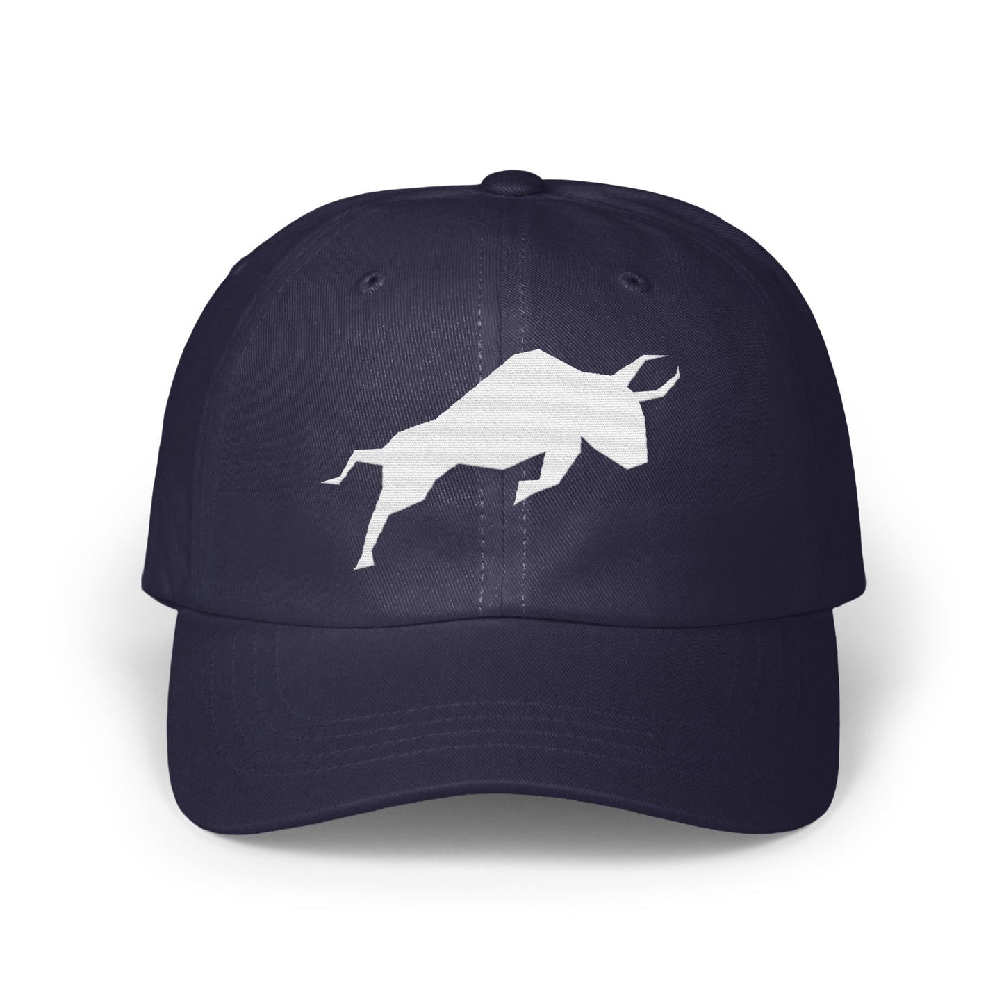 Bull Logo Design on Classic Style Hat product
