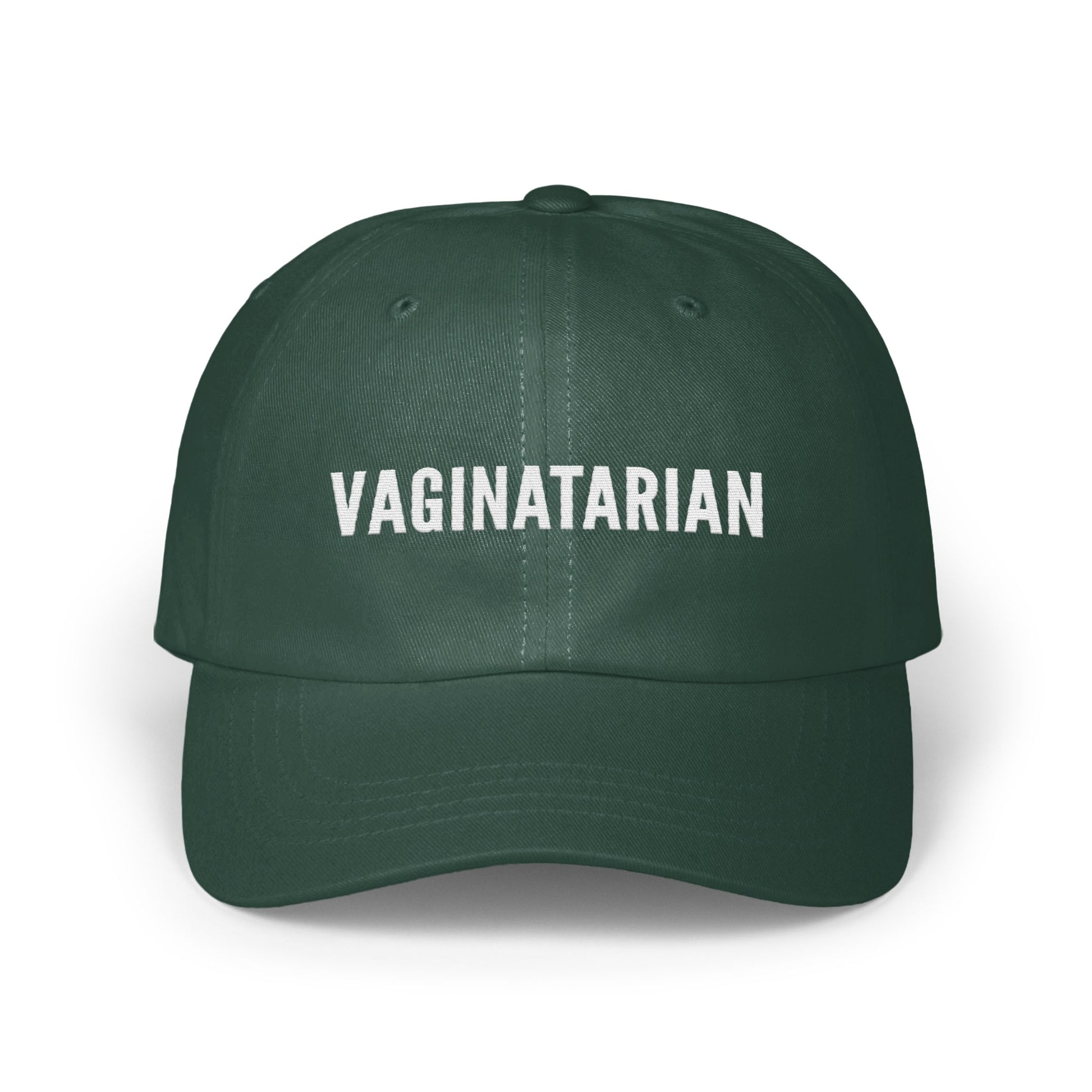 Fun and Unique Vagitarian Slogan Hat product
