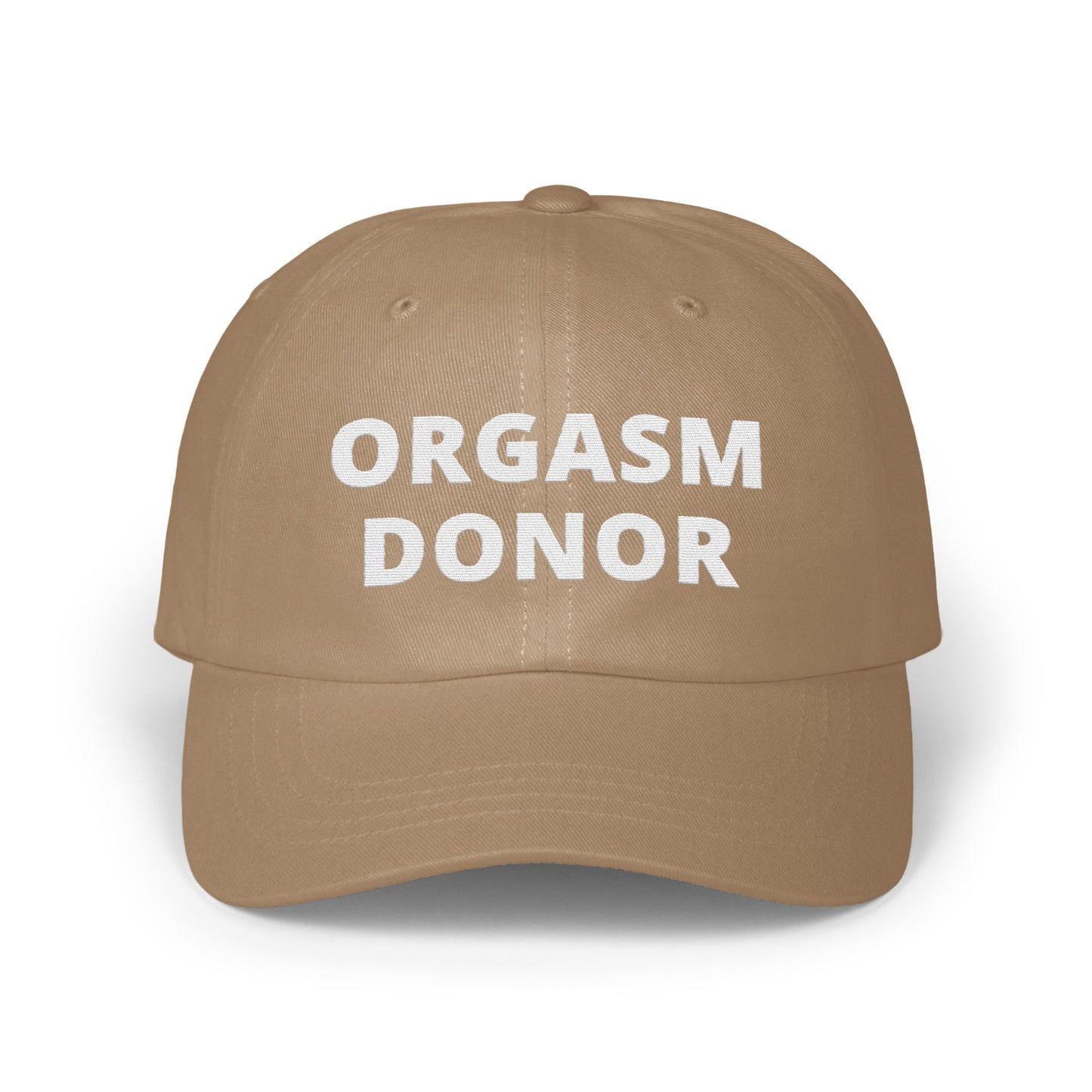 Orgasm Donor Funny Statement Cap Hat product
