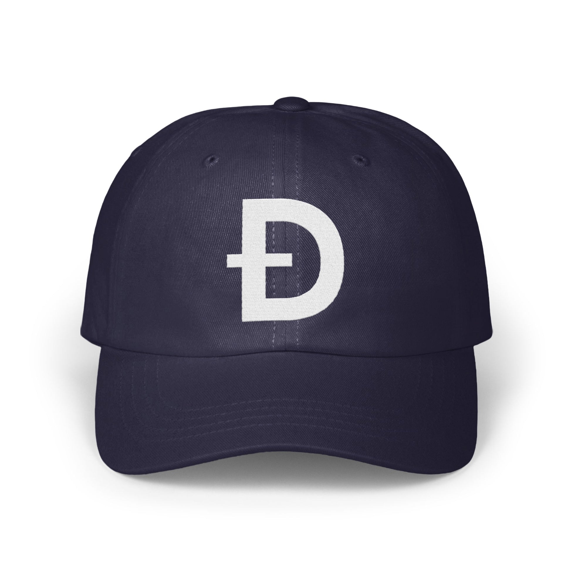 Dark Blue Cryptocurrency Baseball Cap Product