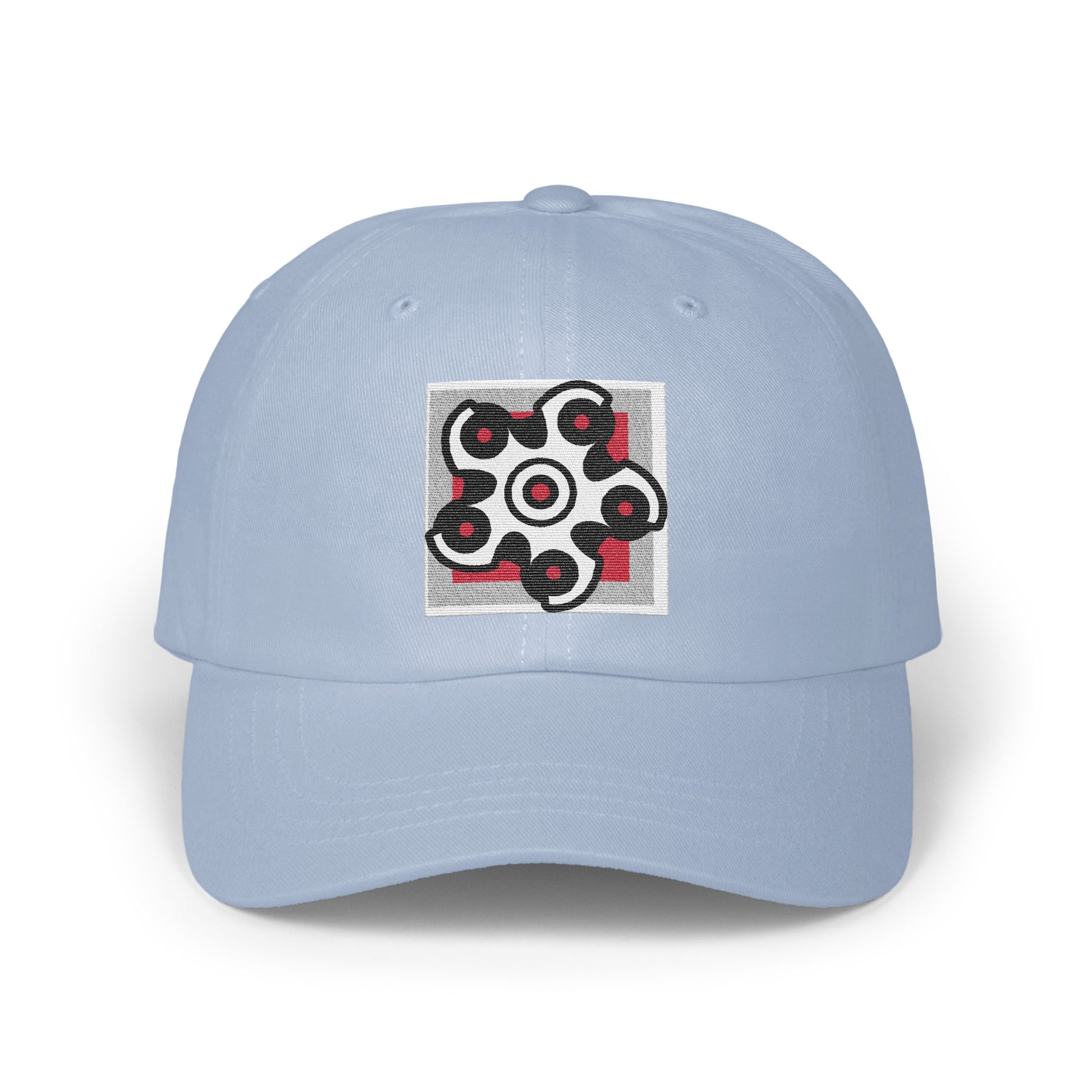 Unique Abstract Design Light Blue Cap product