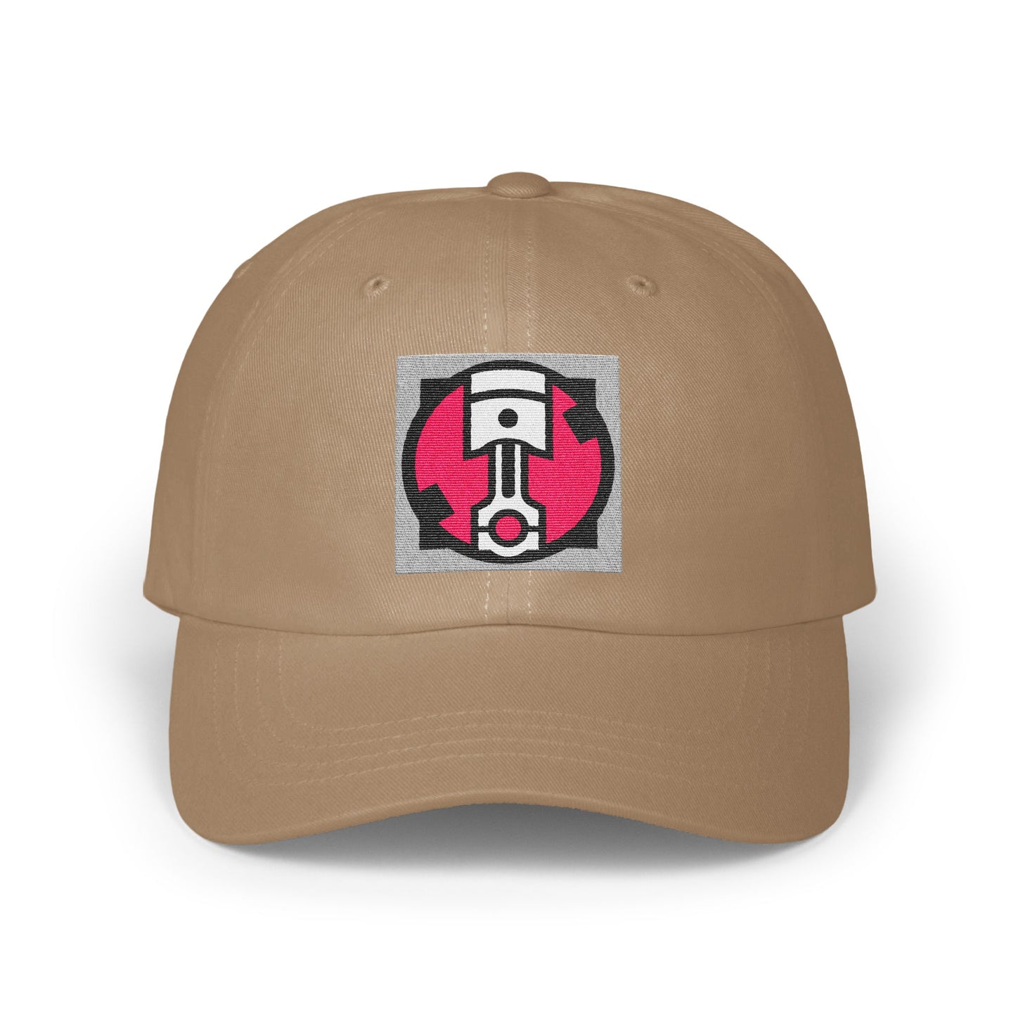 Stylish Tan Baseball Cap with Unique Design Cap product type