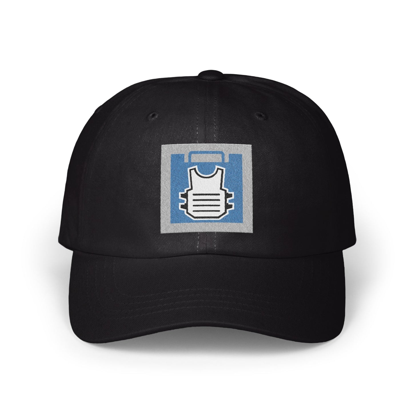 Stylish Black Baseball Cap with Bold Graphic Design product