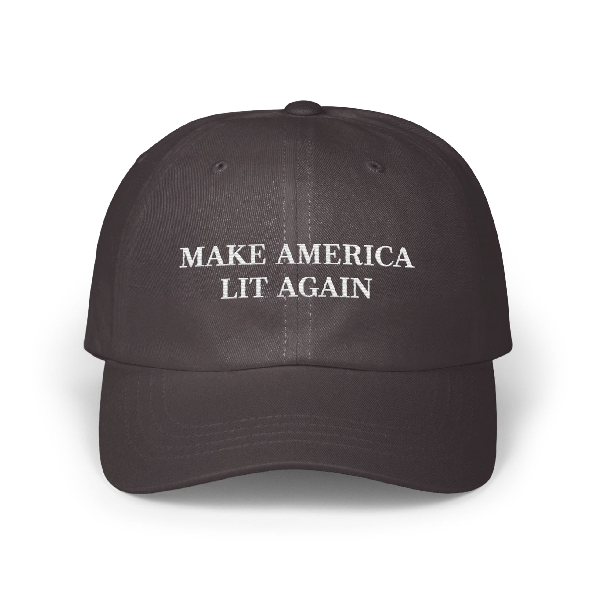 Make America Lit Again Embroidered Baseball Cap product