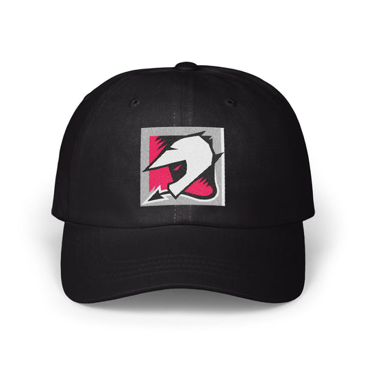 Bold Graphic Design Black Baseball Cap product