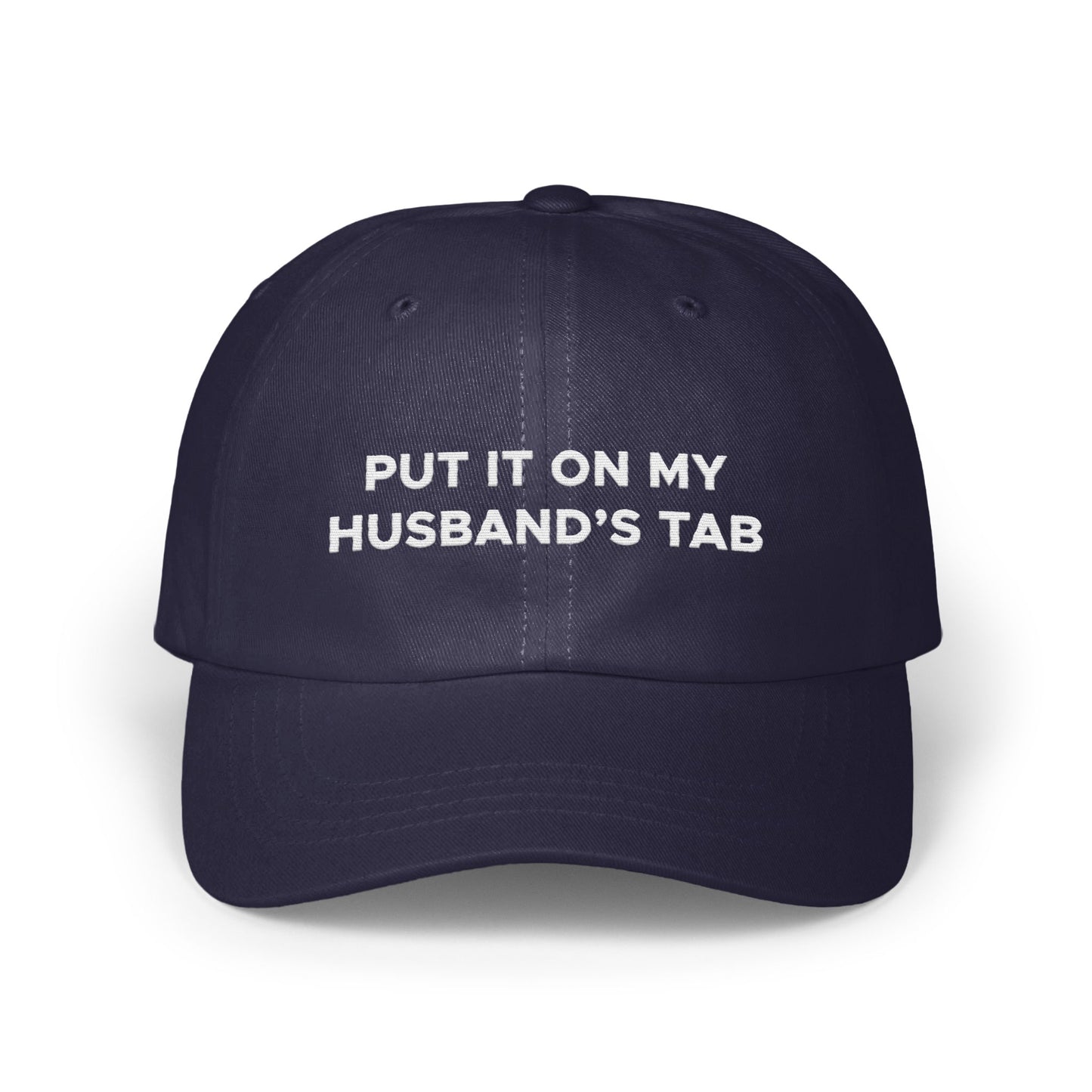 Put It On My Husband's Tab Cap Funny Hat product