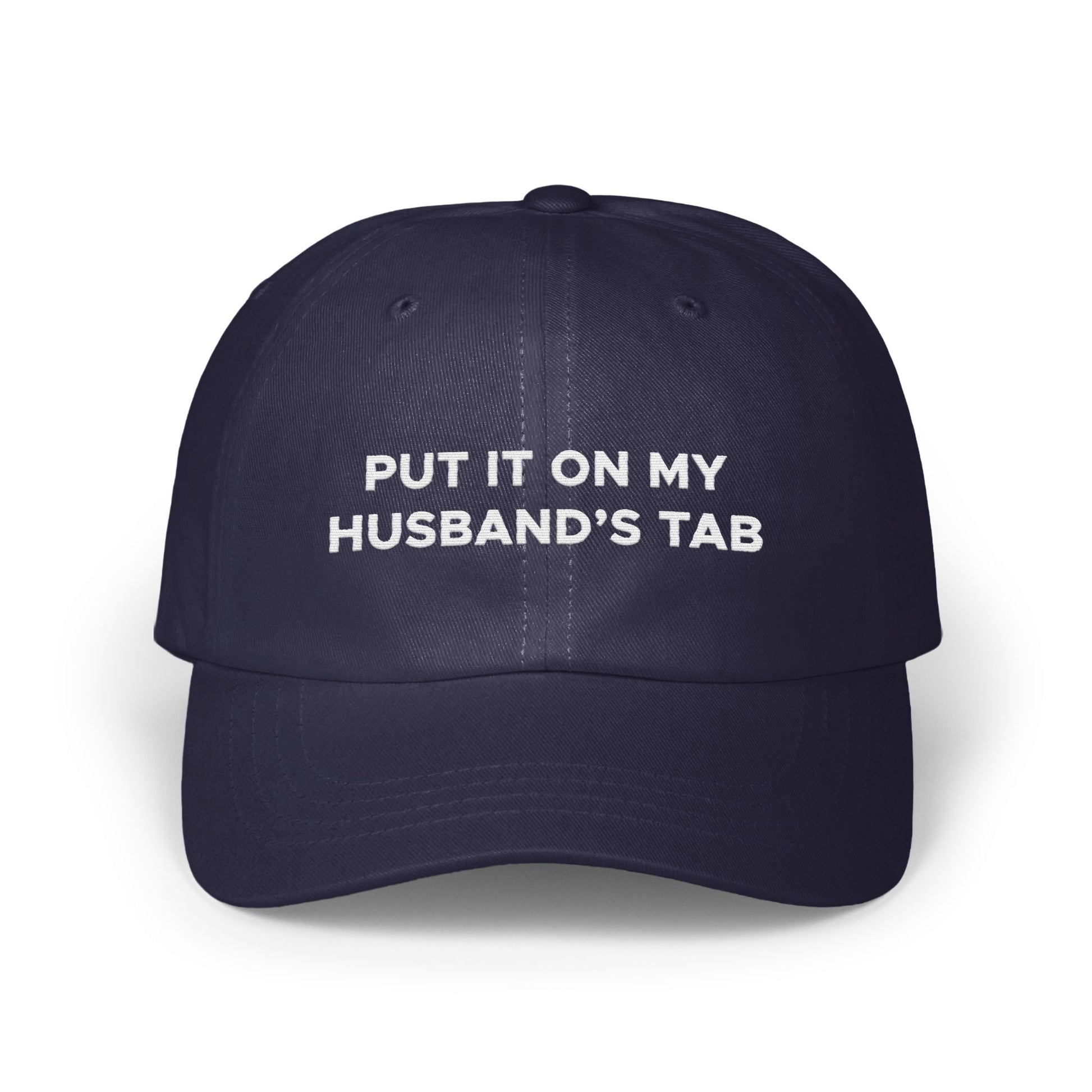 Put It On My Husband's Tab Cap Funny Hat product