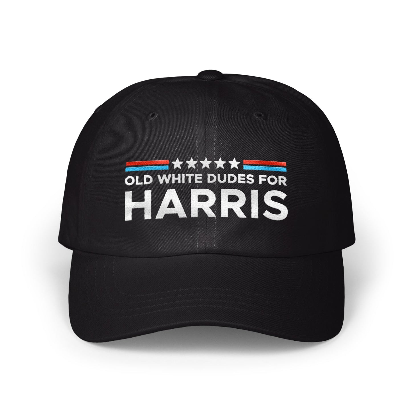 Old White Dudes For Harris Black Cap product