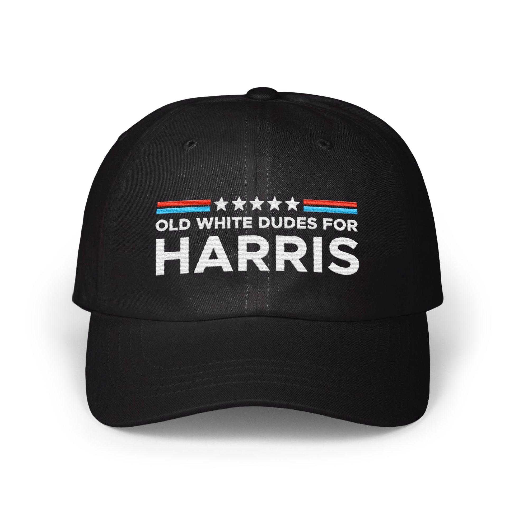 Old White Dudes For Harris Black Cap product