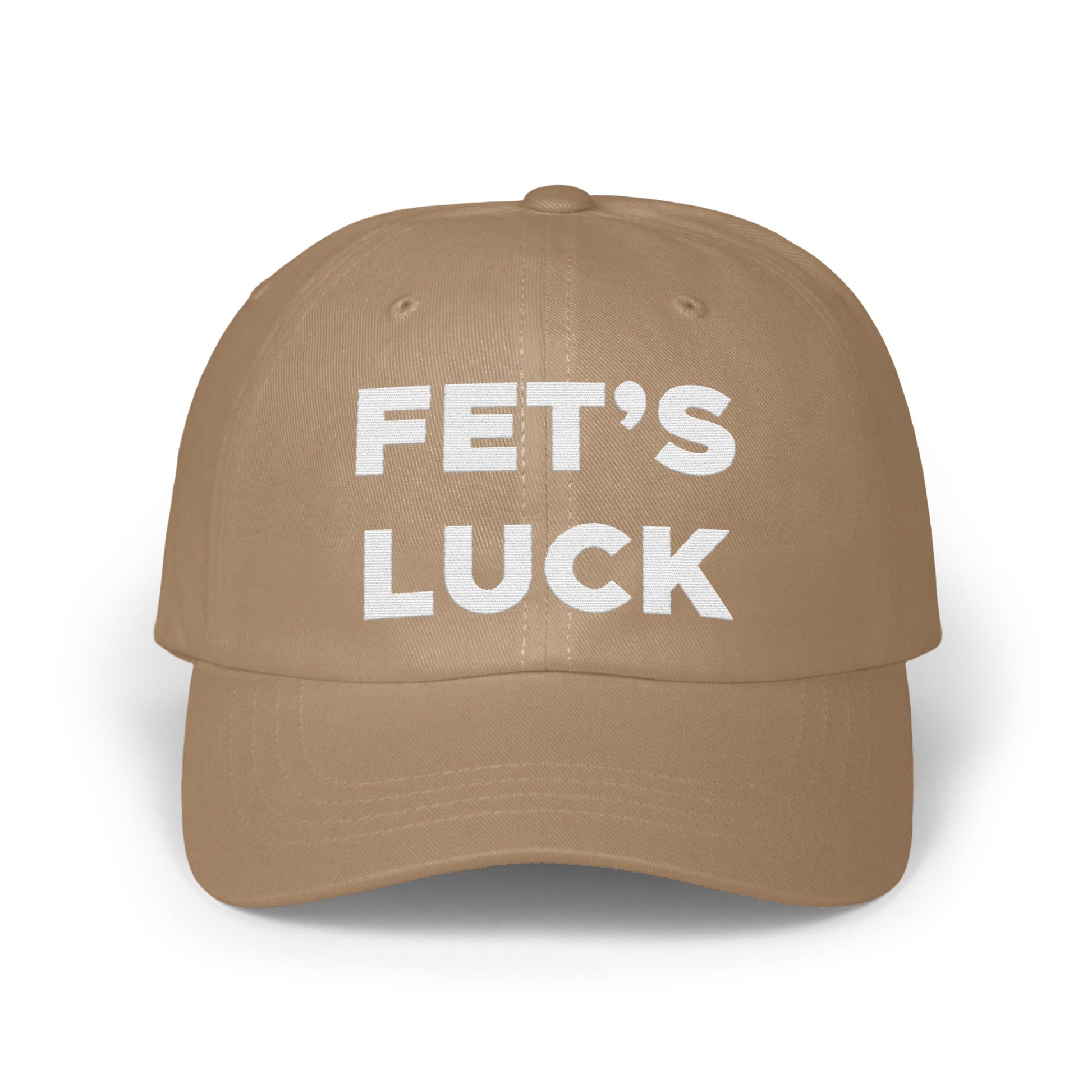 FET'S LUCK Casual Embroidered Baseball Hat product