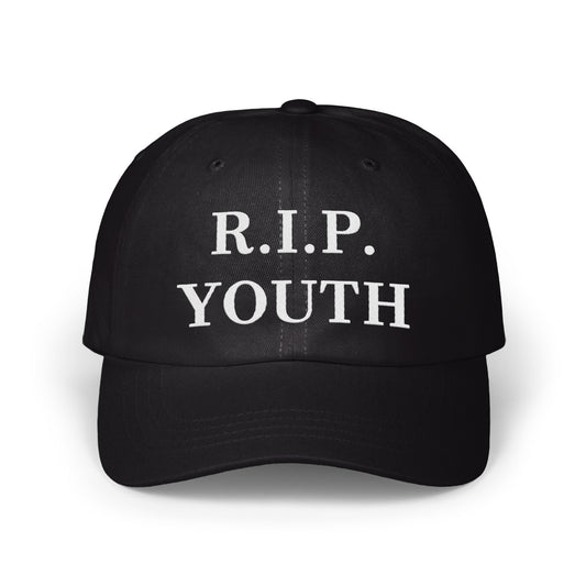R.I.P. YOUTH Cap with Bold Statement Product Type