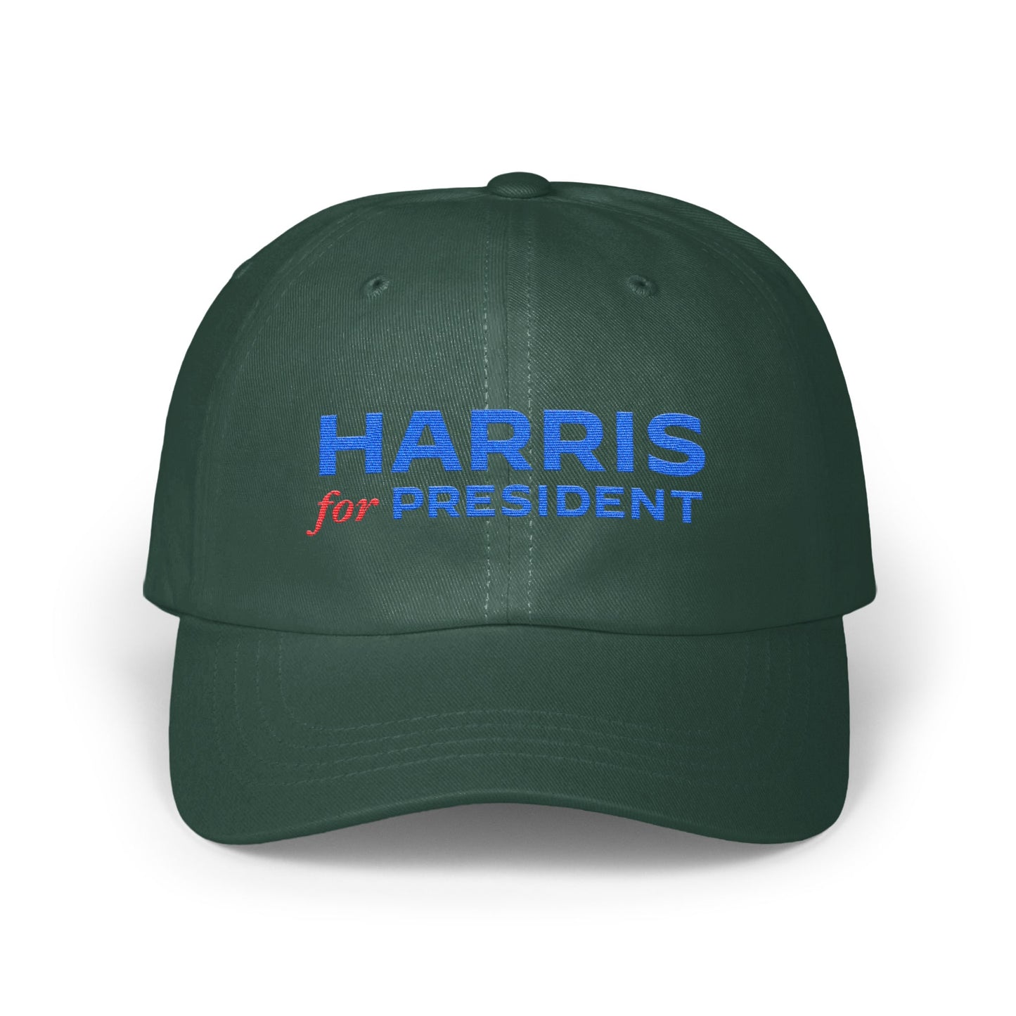 Harris for President Embroidered Green Hat product type