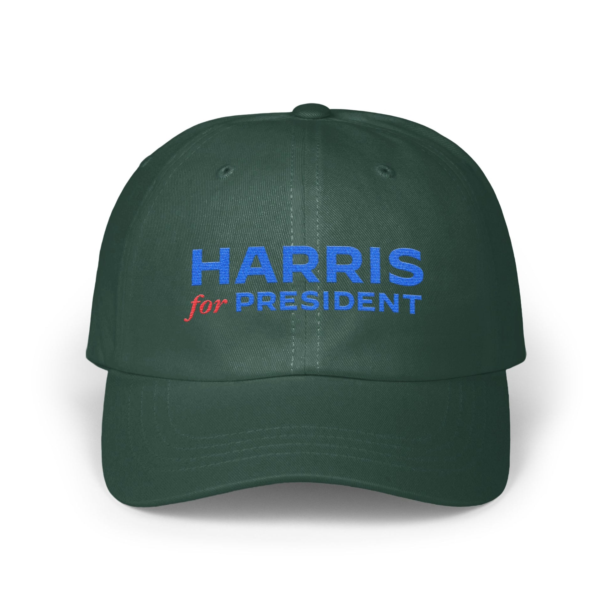 Harris for President Embroidered Green Hat product type