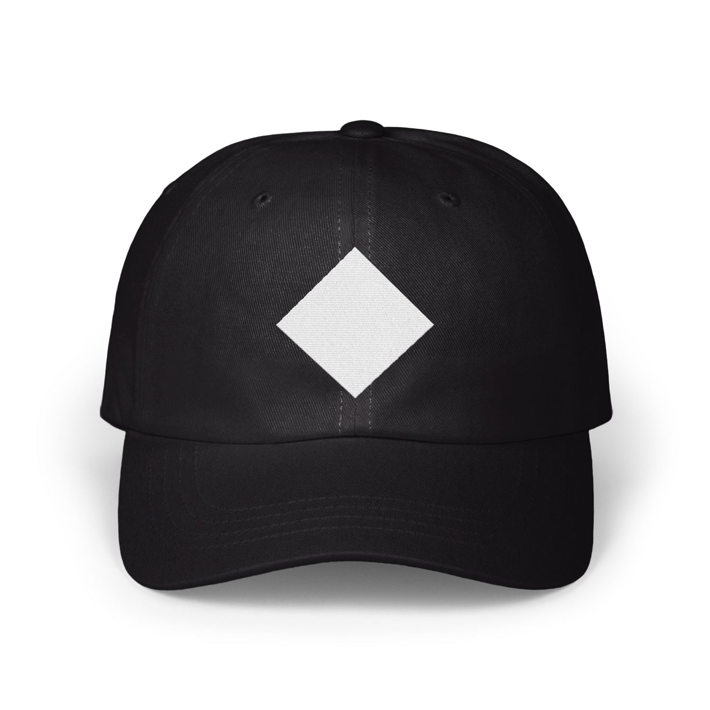 Stylish Black and White Diamond Pattern Cap product