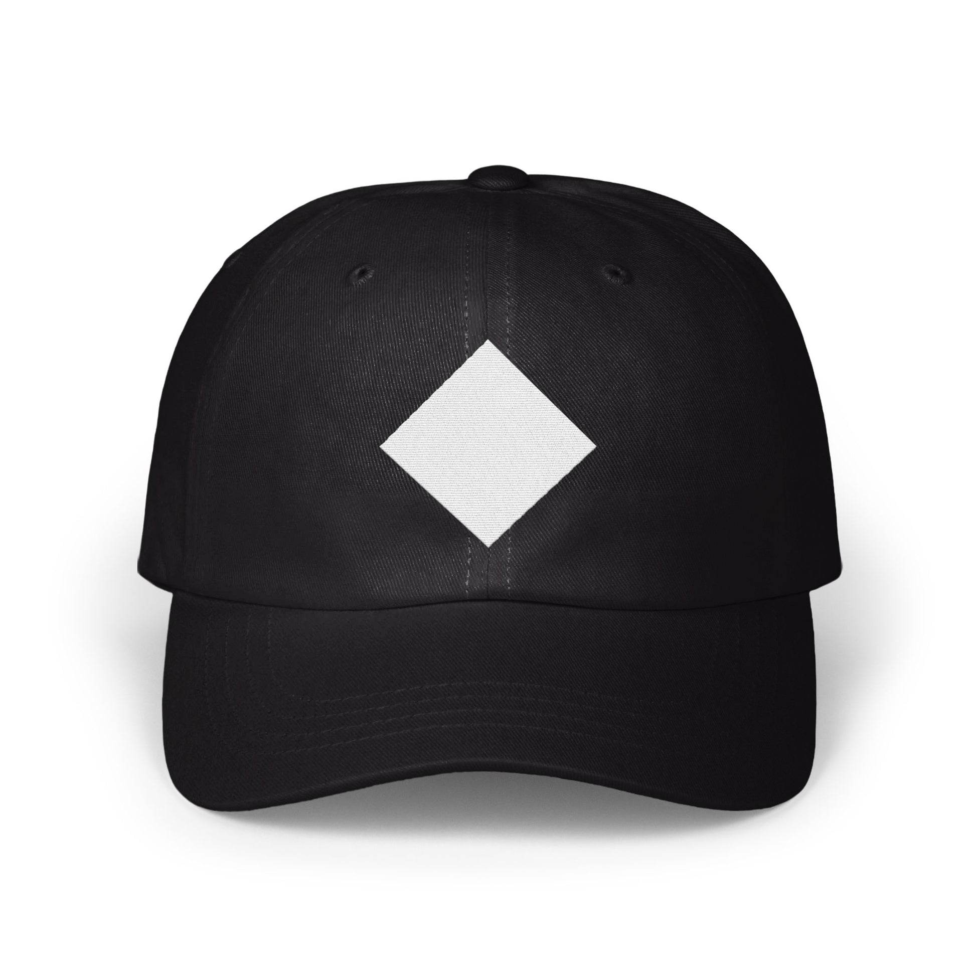 Stylish Black and White Diamond Pattern Cap product
