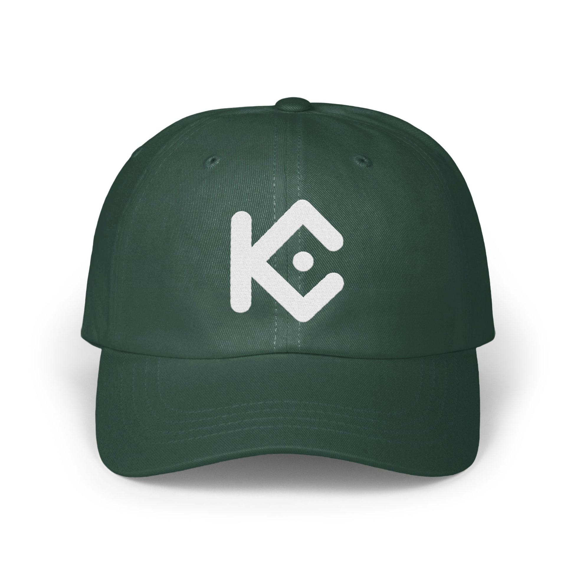 Stylish Dark Green Baseball Cap with Logo product