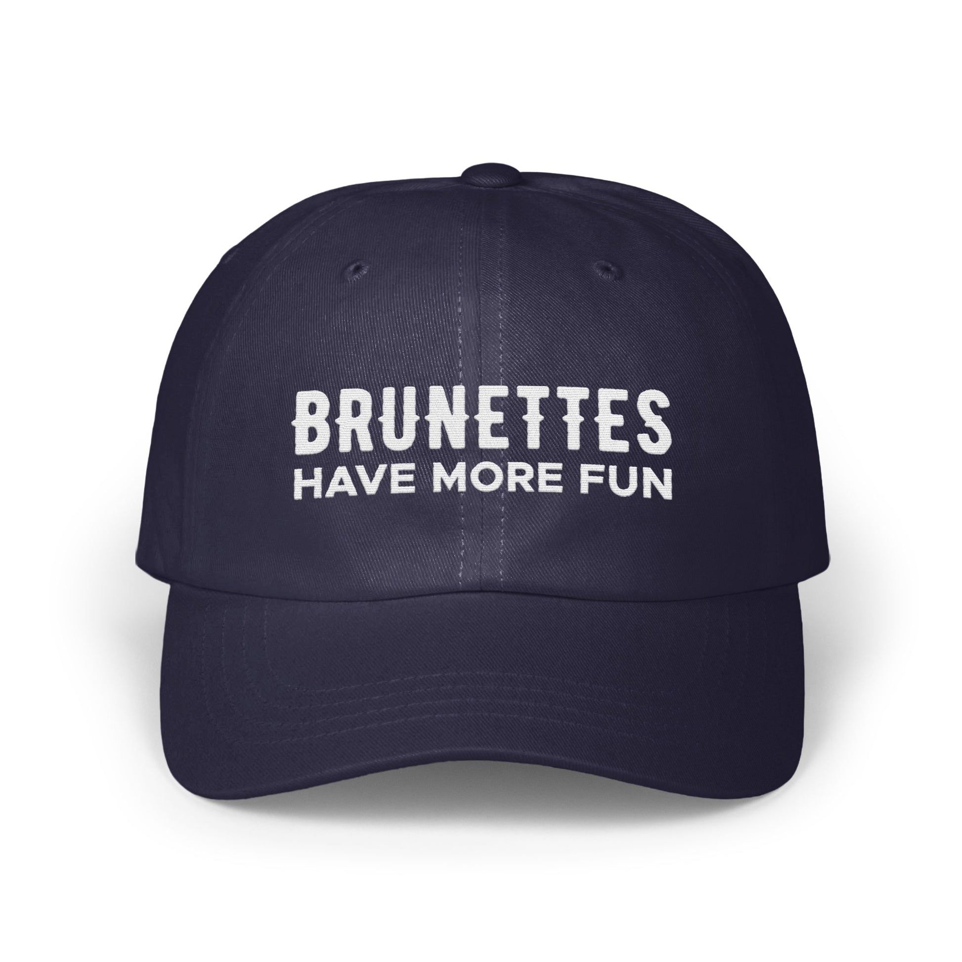 Brunettes Have More Fun Embroidered Hat product