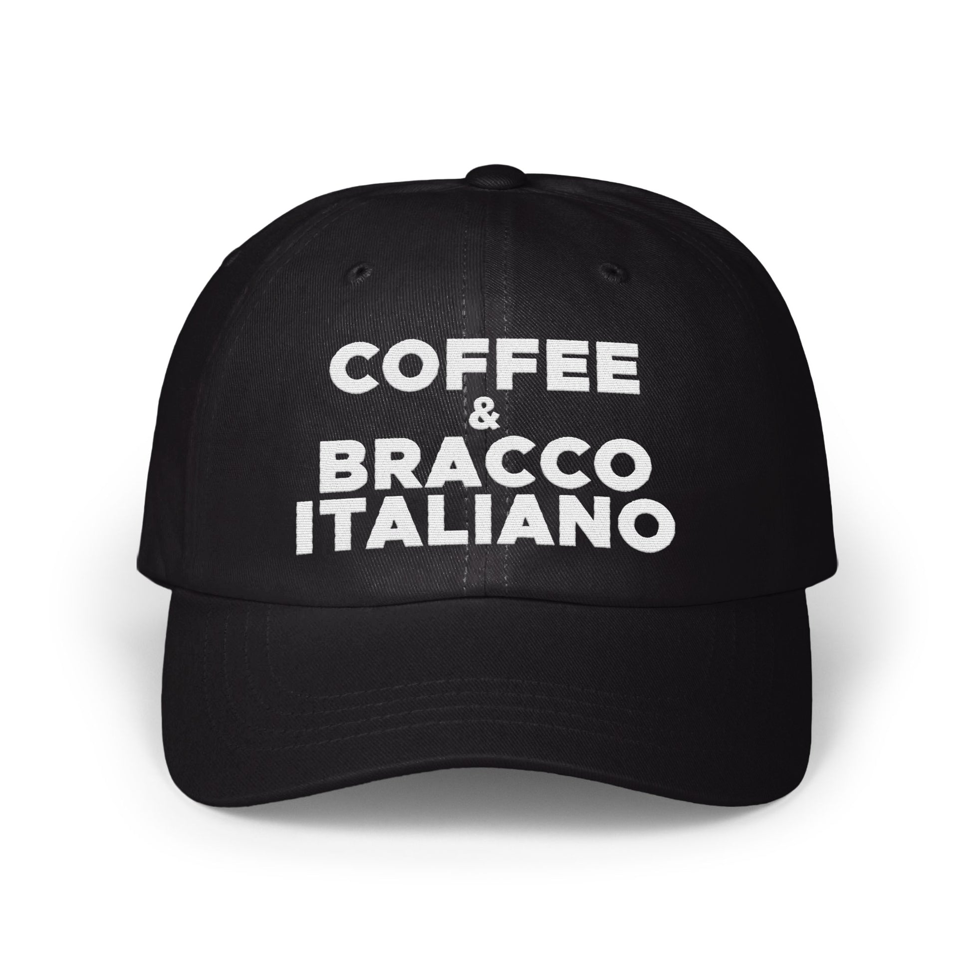 COFFEE & BRACCO ITALIANO Embroidered Baseball Cap product