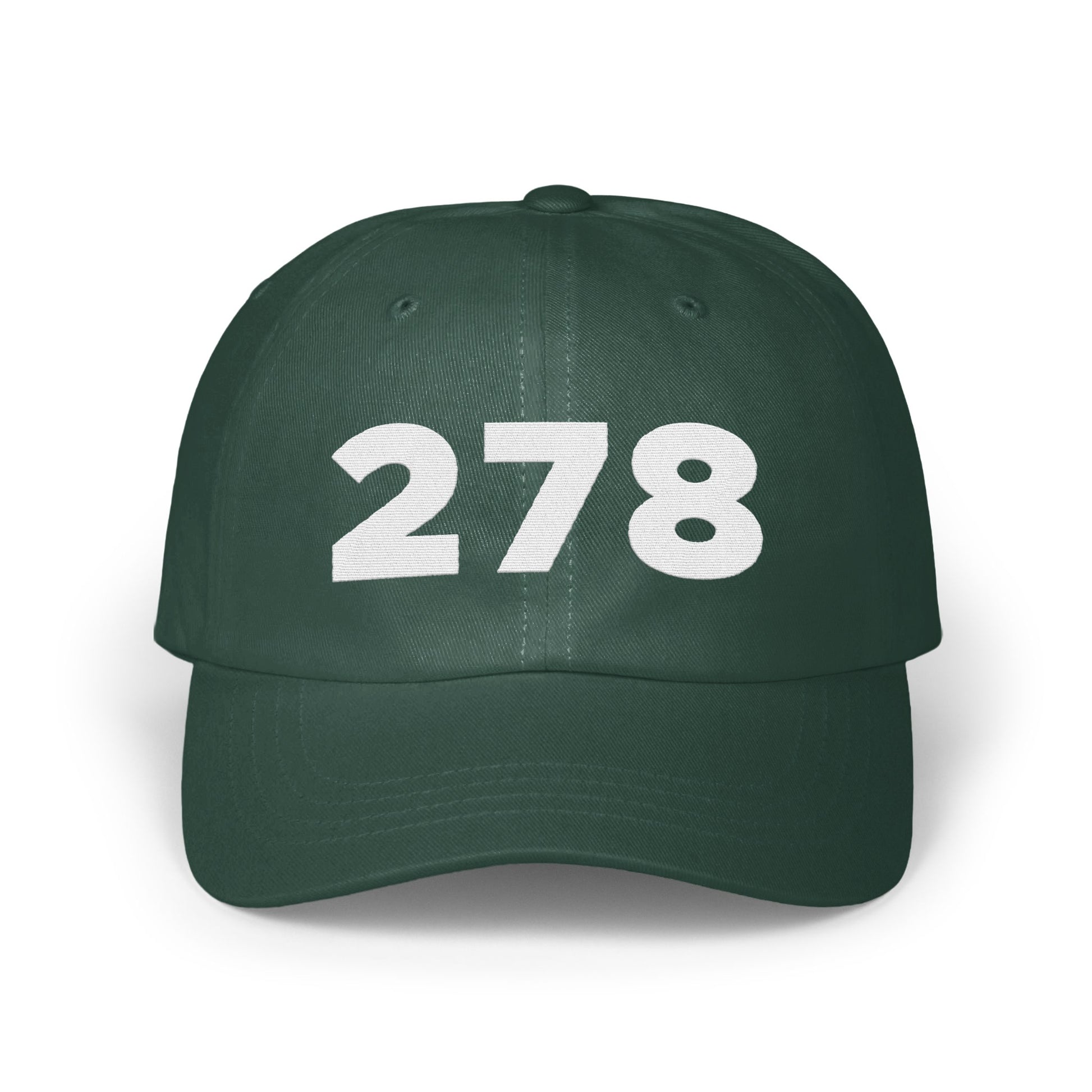 Stylish Dark Green 278 Embroidered Cap product type