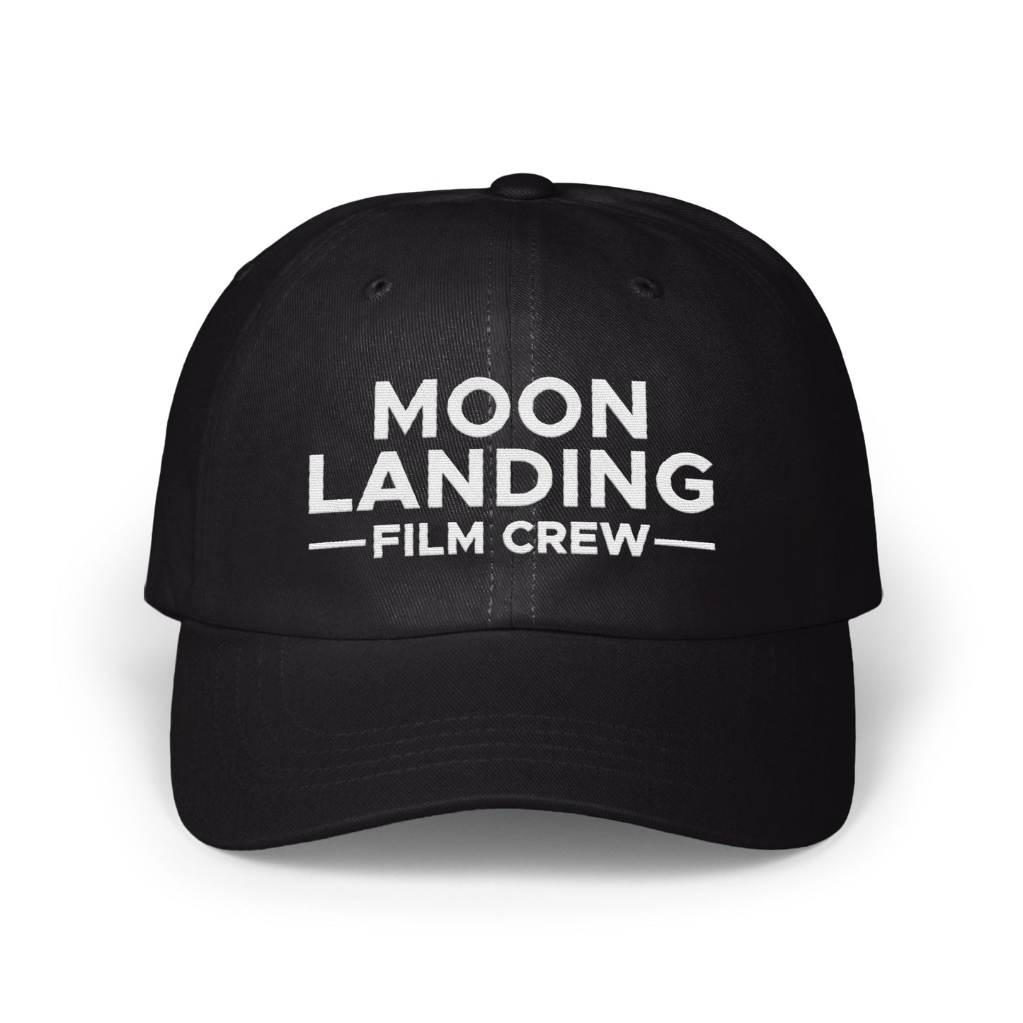 Moon Landing Film Crew Adjustable Black Hat product