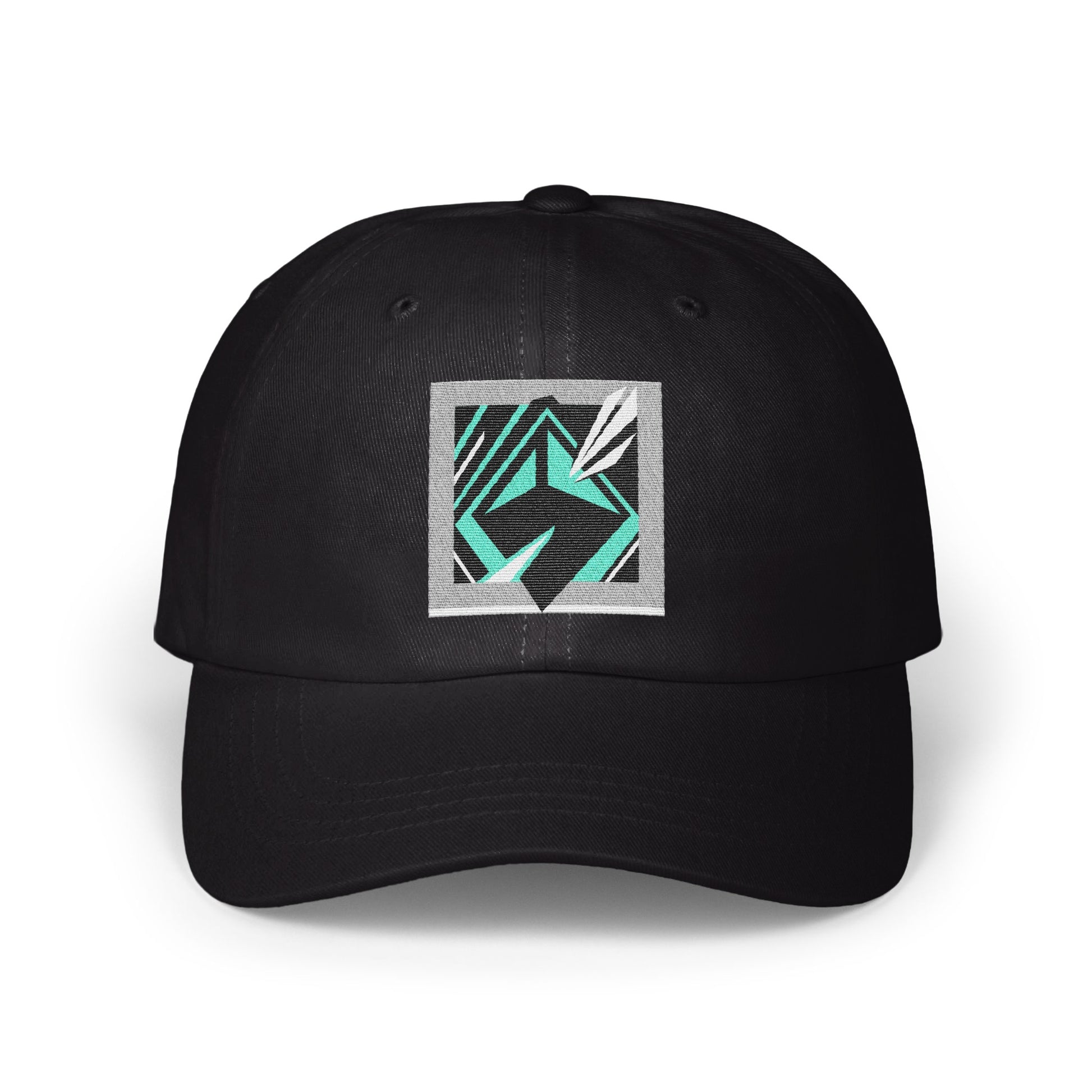 Modern Abstract Design Black Baseball Cap product